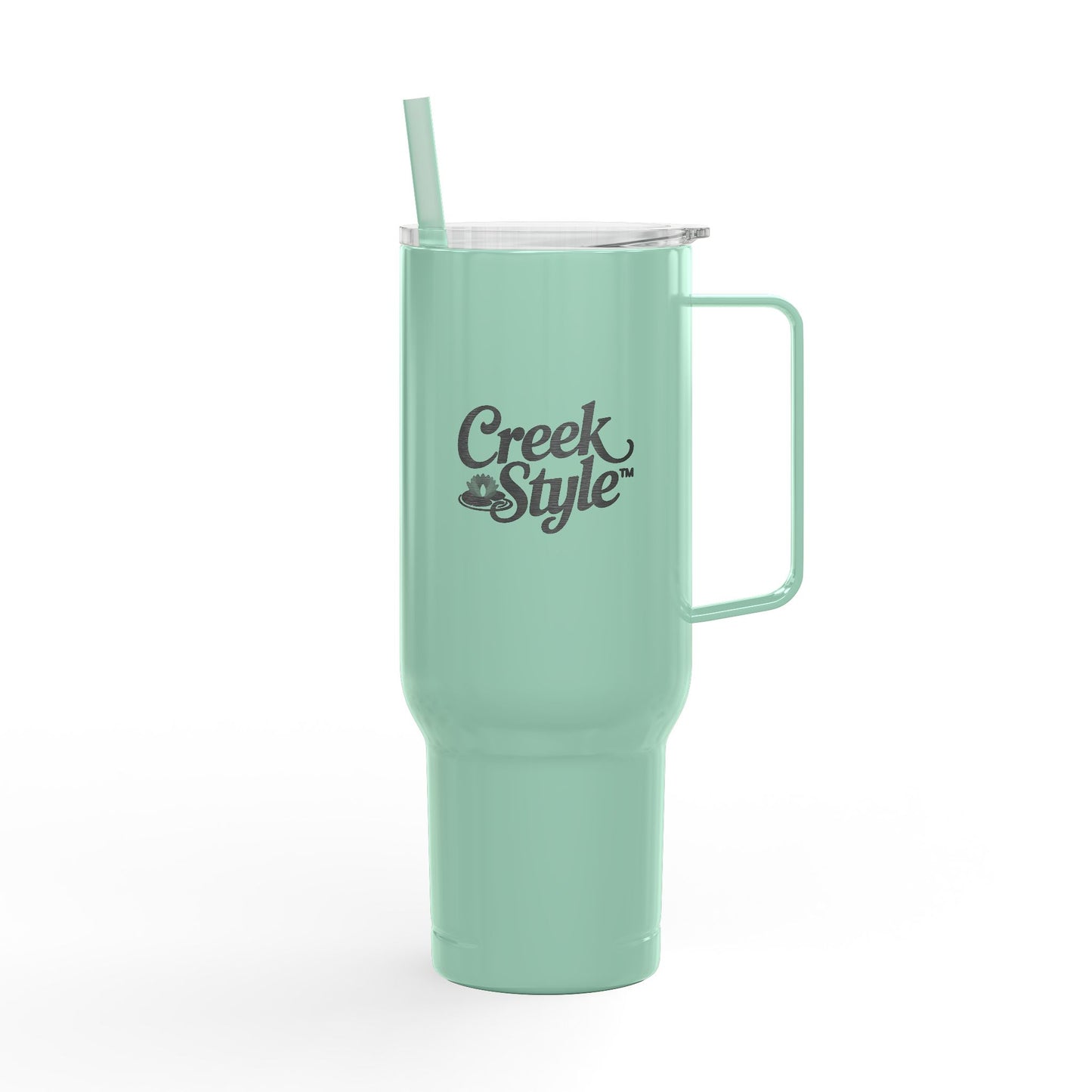 Creek Style™ Engraved Tumbler - 40oz Thermo Mug for Coffee