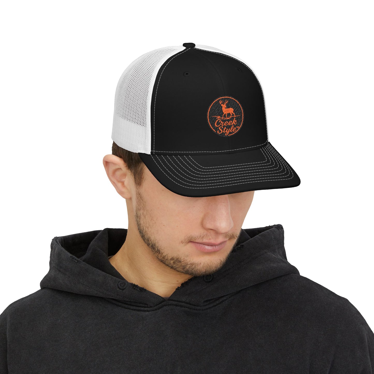 Creek Style™ "Creek Buck" Embroidered Trucker Cap