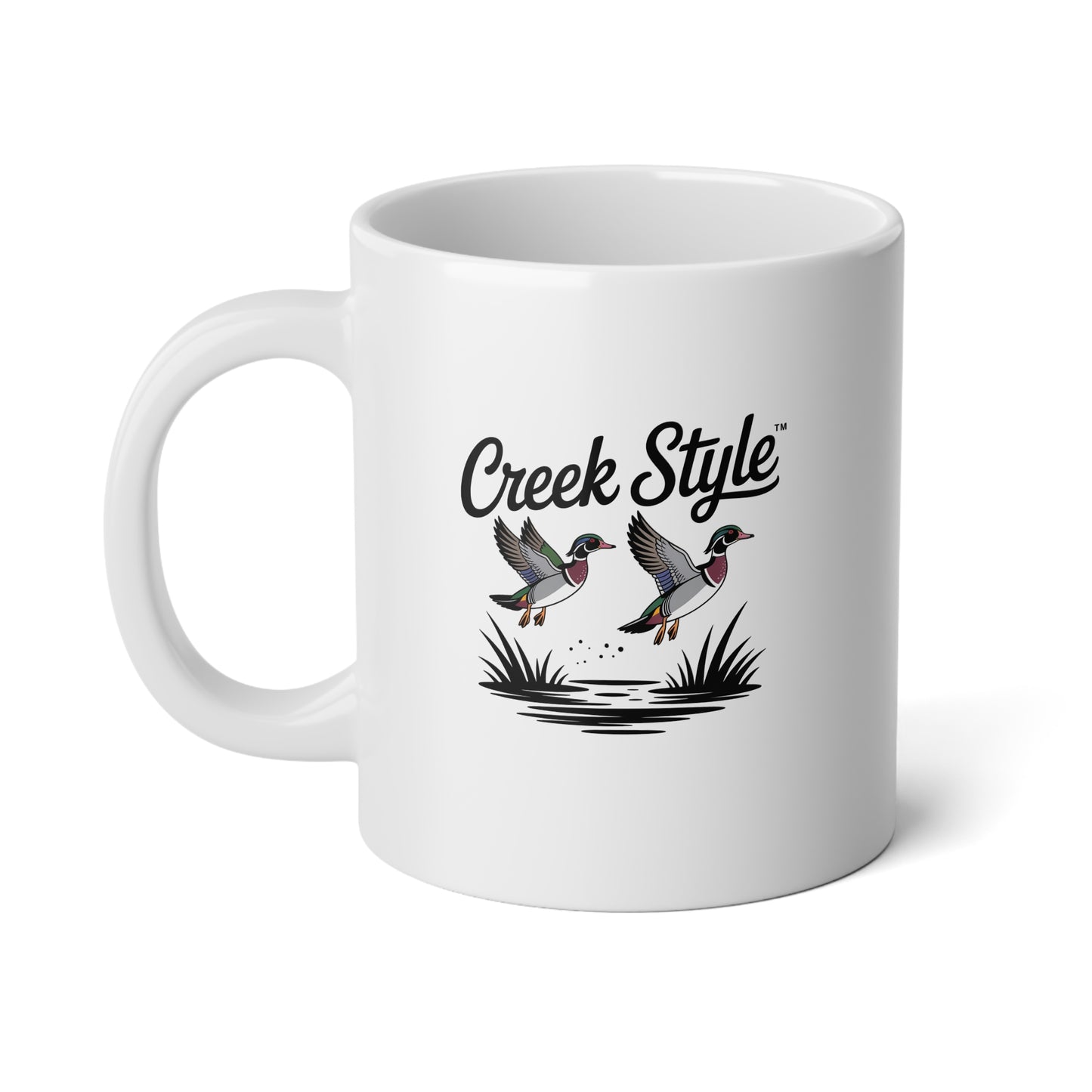 Creek Style™ "wood duck" 20oz mug