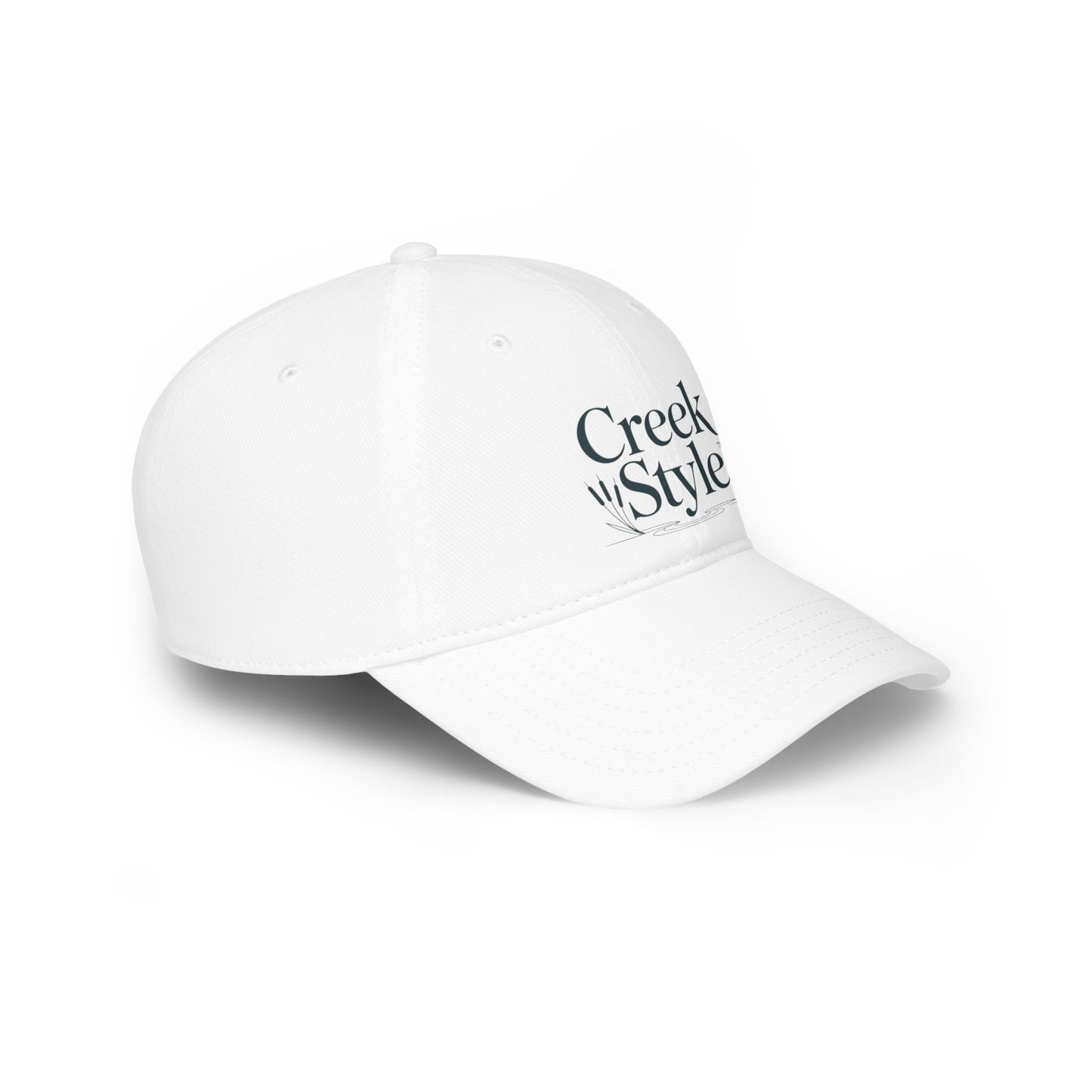 Creek Style™ Low profile cap "Cattail plant"