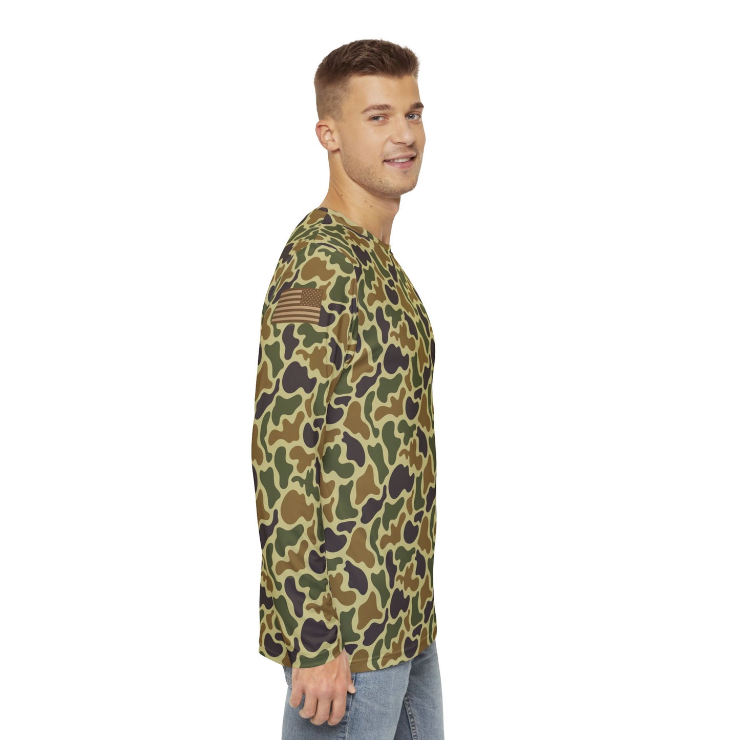 Creek Style™ Men's Camouflage Long Sleeve Shirt