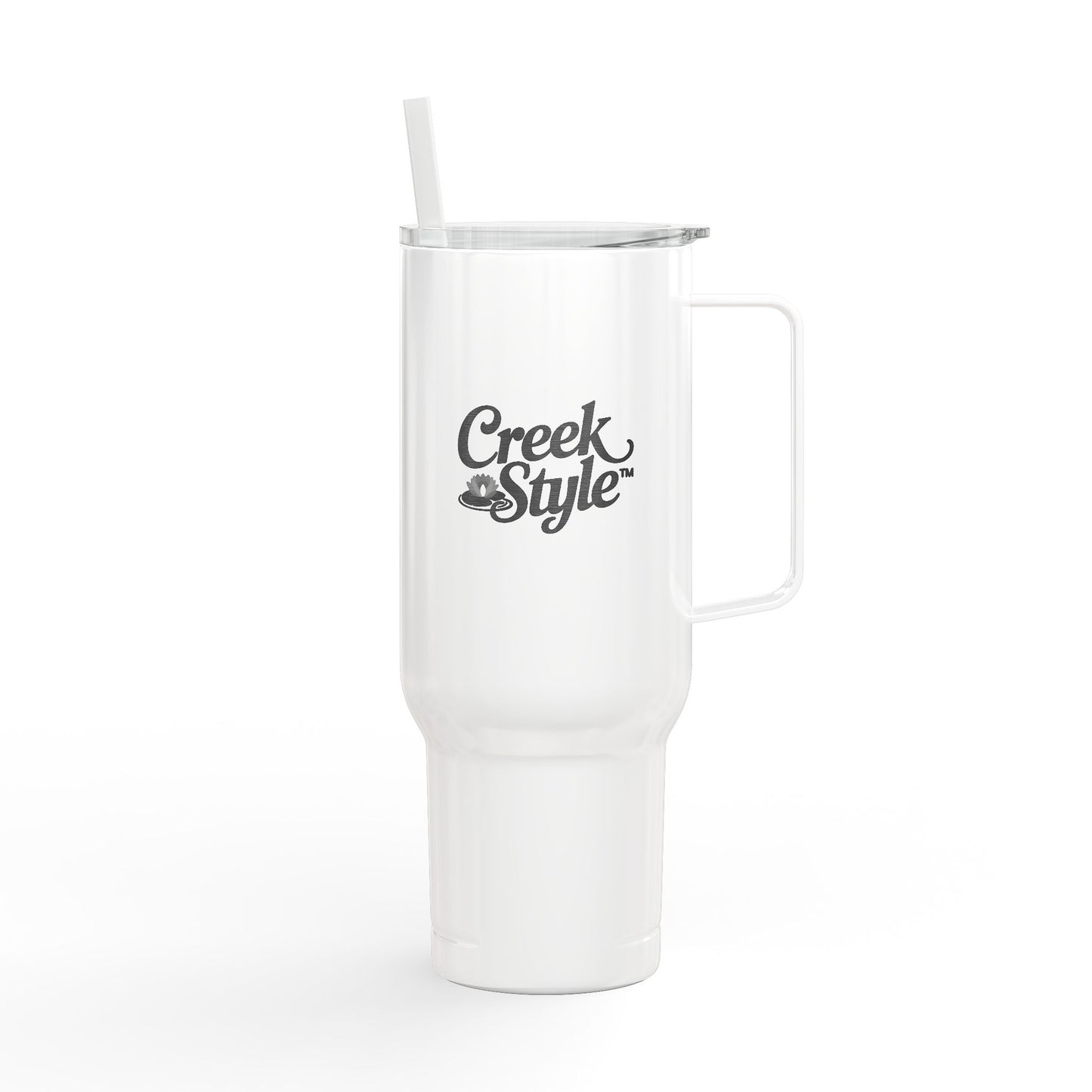 Creek Style™ Engraved Tumbler - 40oz Thermo Mug for Coffee