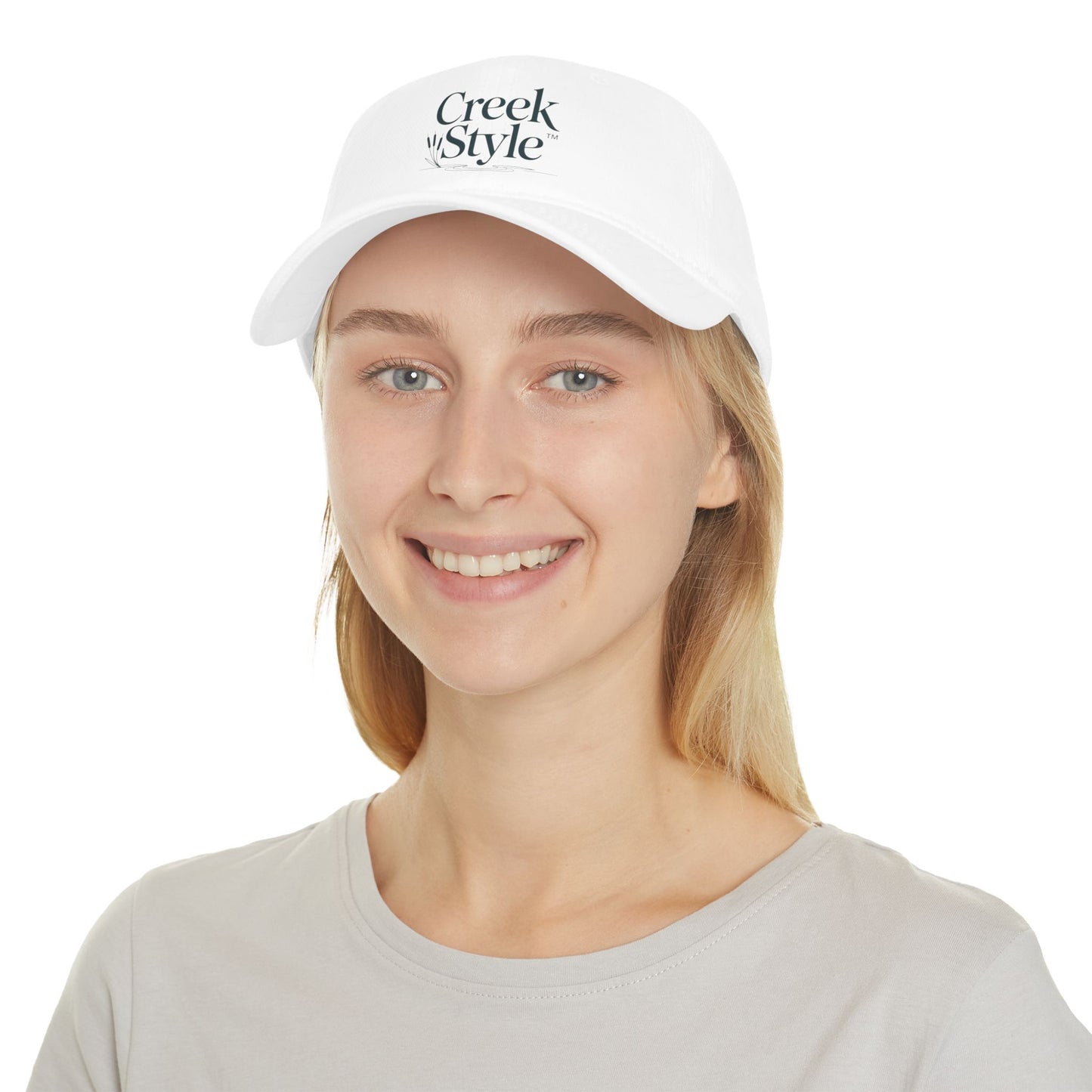 Creek Style™ Low profile cap "Cattail plant"