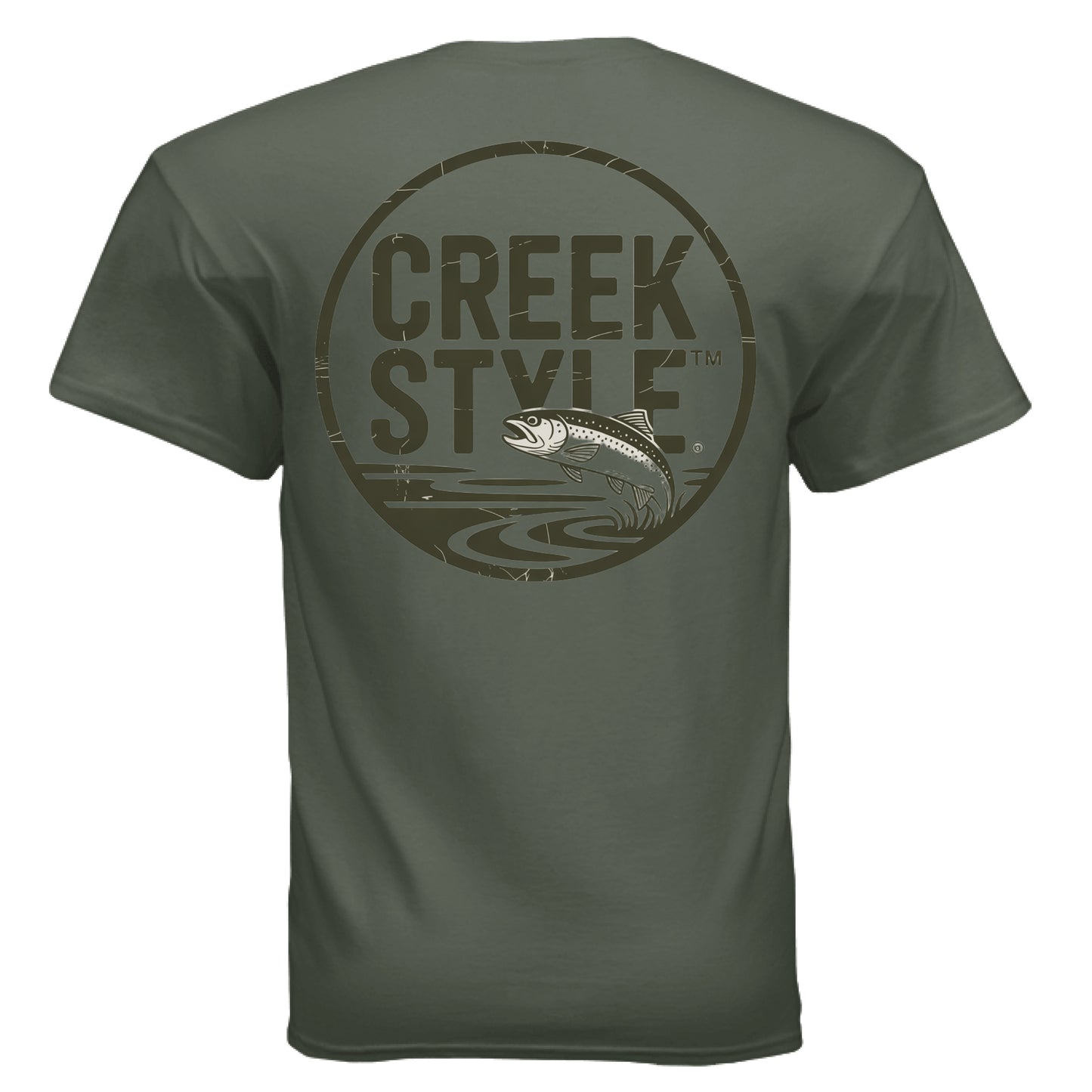MILITARY GREEN - BACK