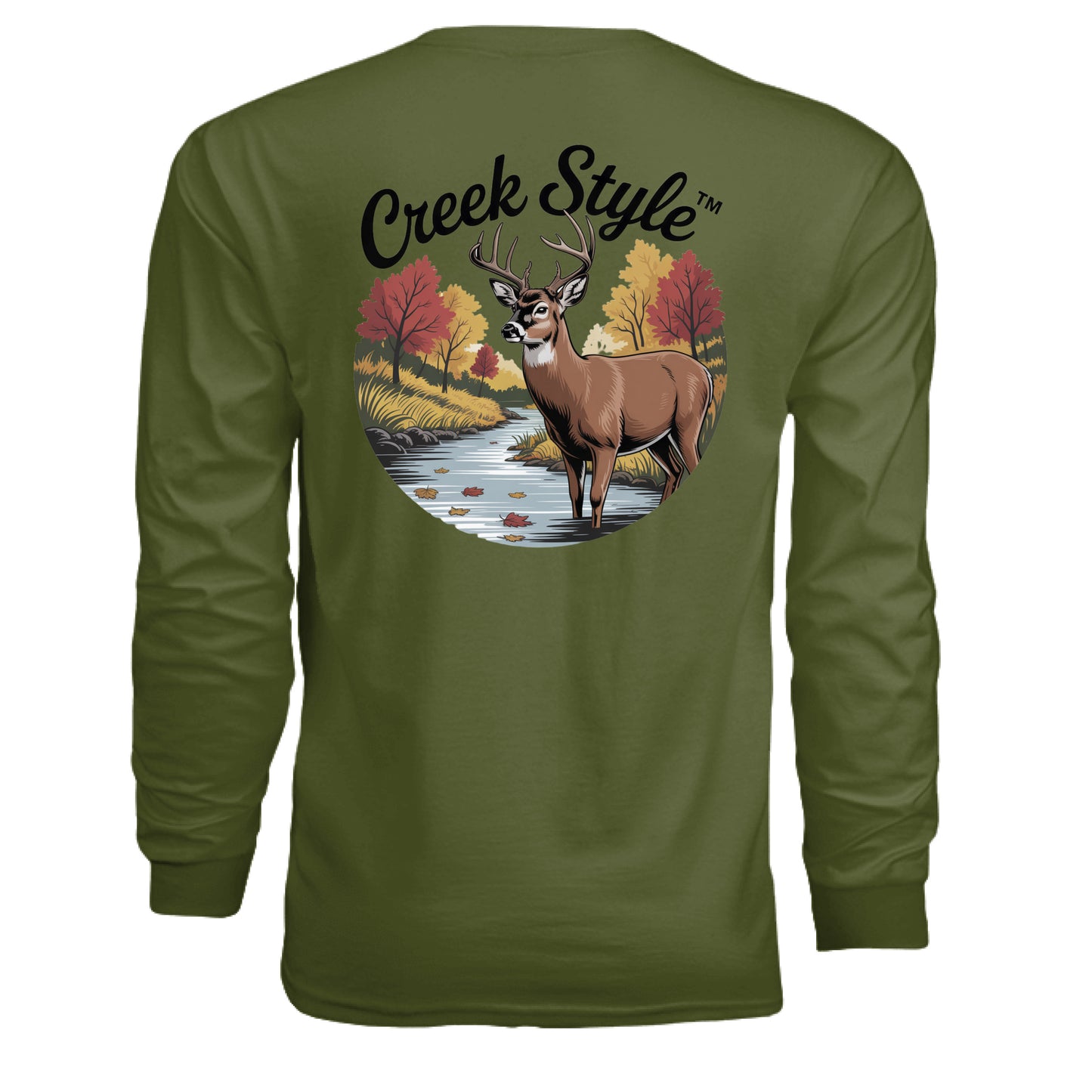MILITARY GREEN - BACK