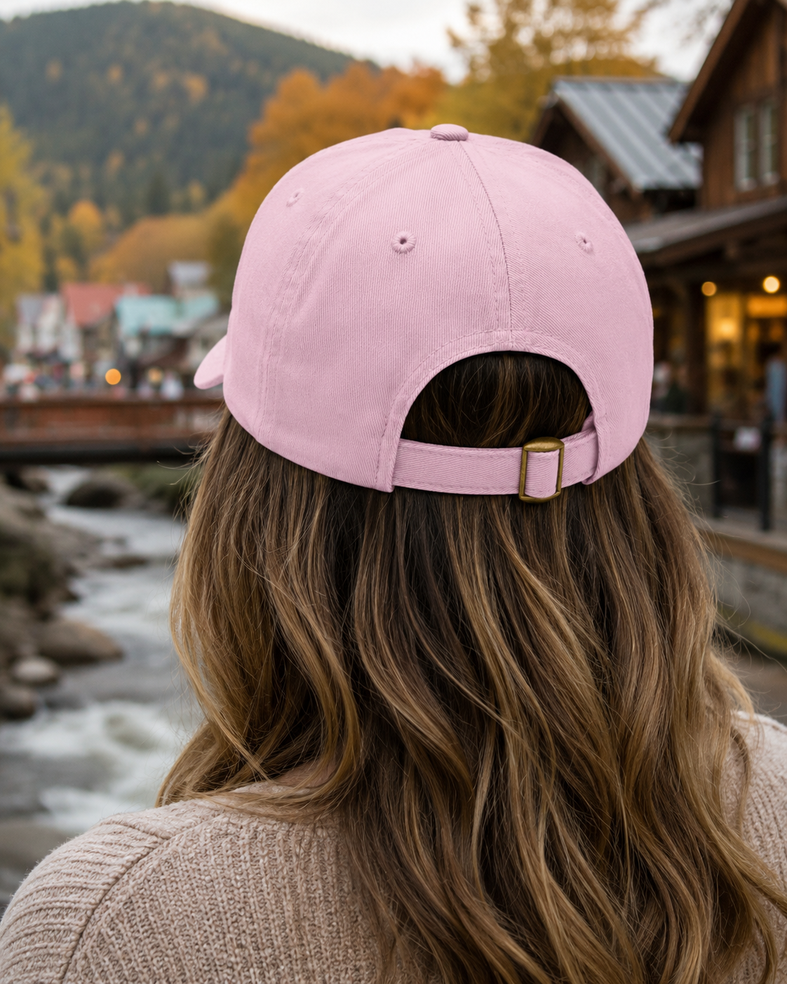 Creek Style™  "Creek Buck" Hat with leather patch.