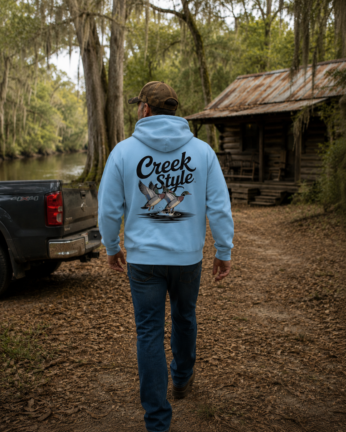 Creek Style™  "Wood Duck" hoodie