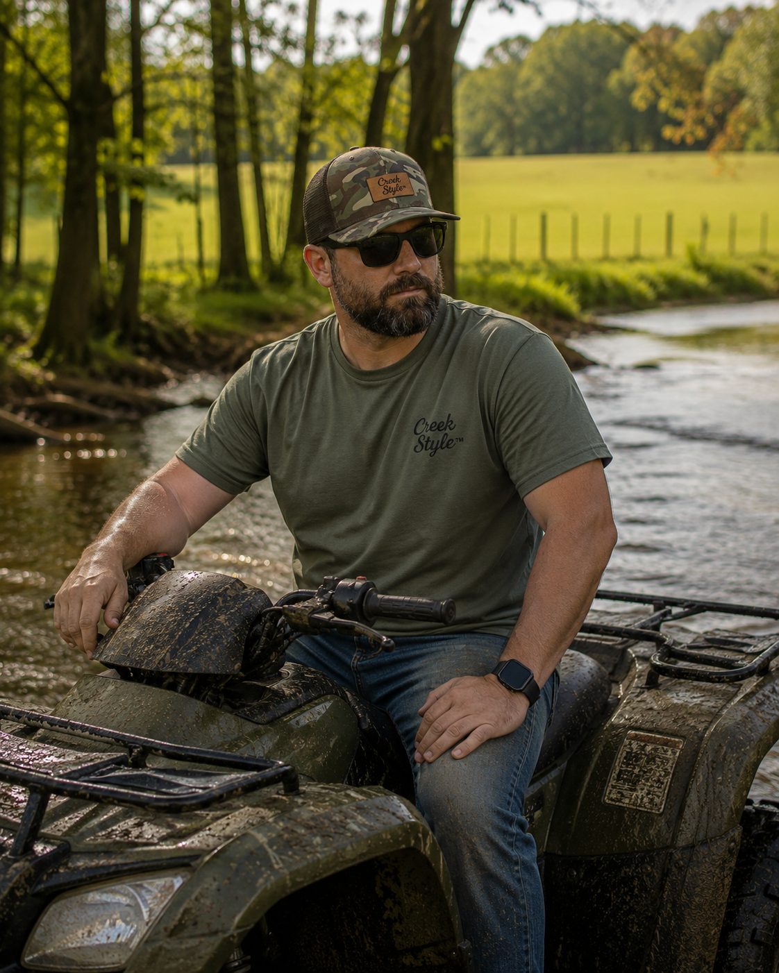 Creek Style™ Camouflage Trucker Hat