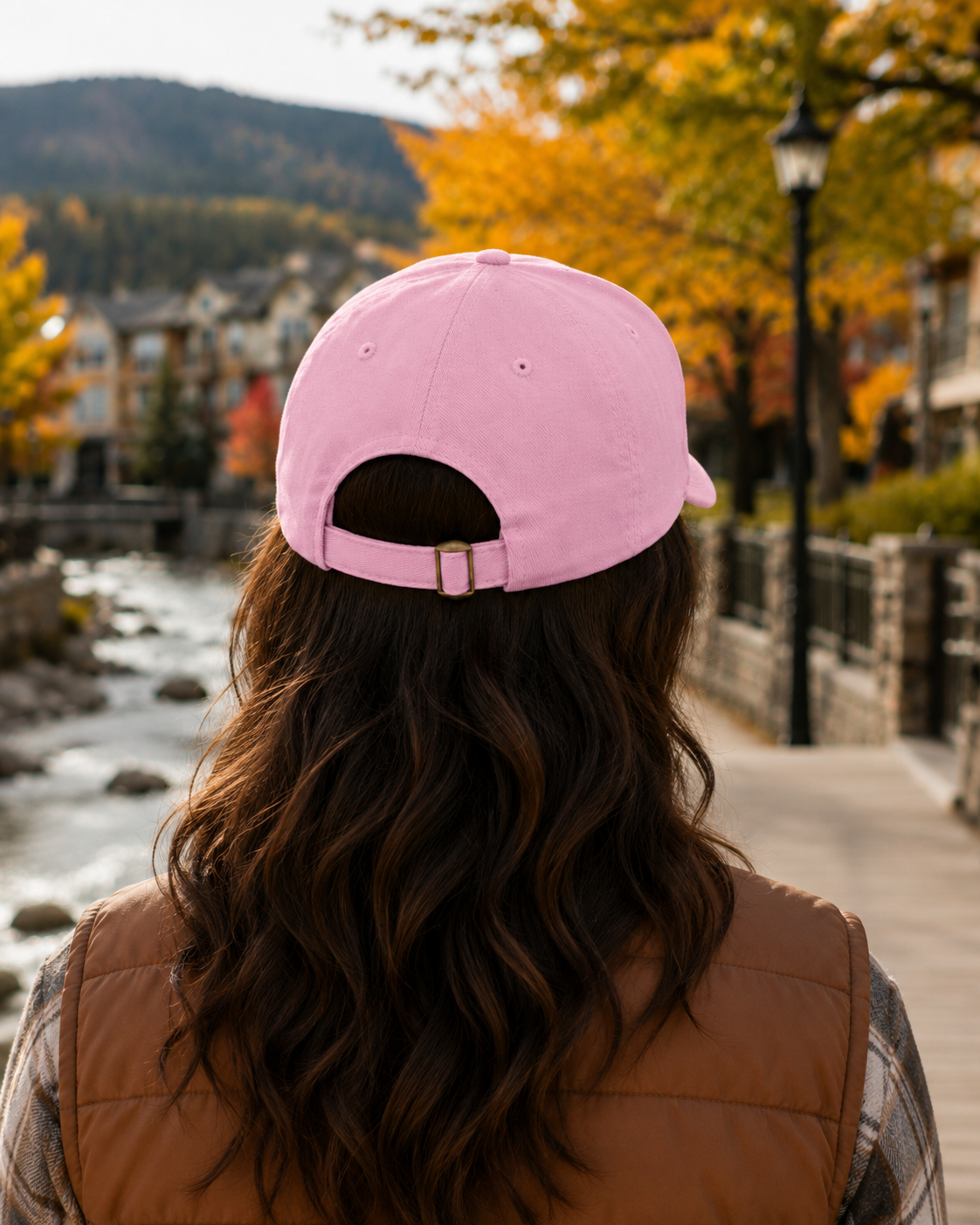 Creek Style™  "Bluegill" Leather Patch Dad Hat