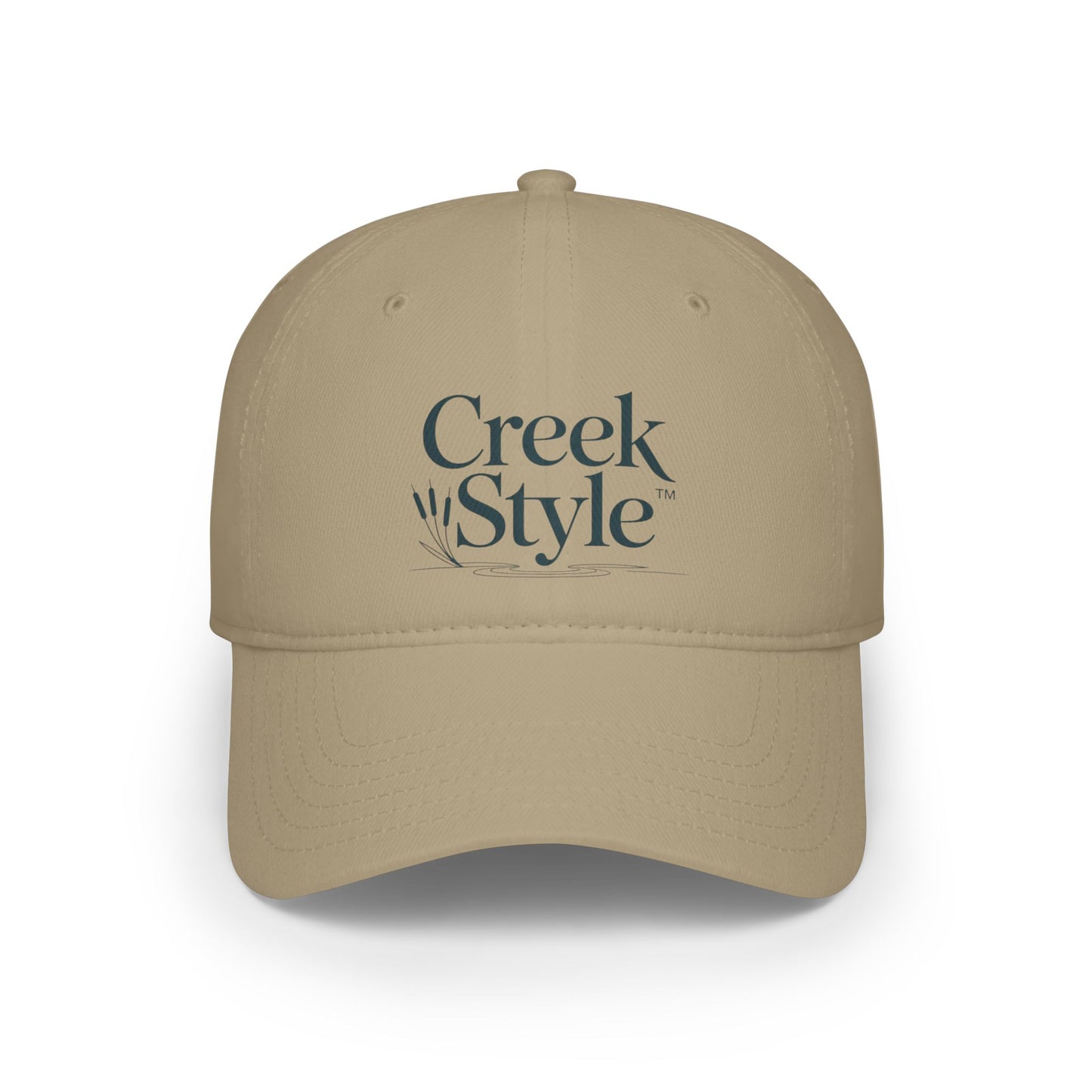 Creek Style™ Low profile cap "Cattail plant"