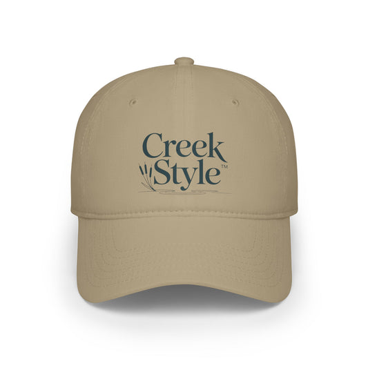 Creek Style™ Low profile cap "Cattail plant"