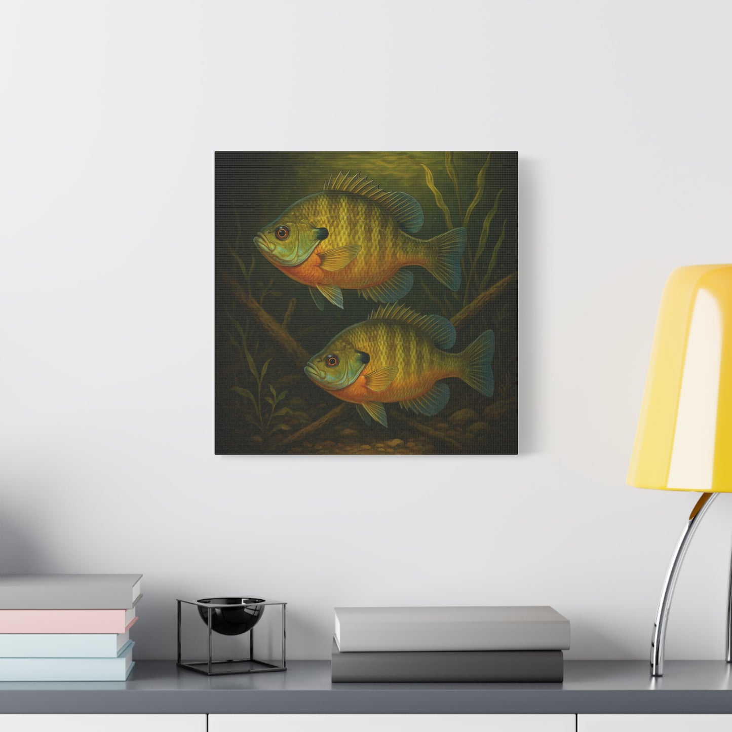 Creek Style™ Fishing Themed Matte Canvas Wall Art