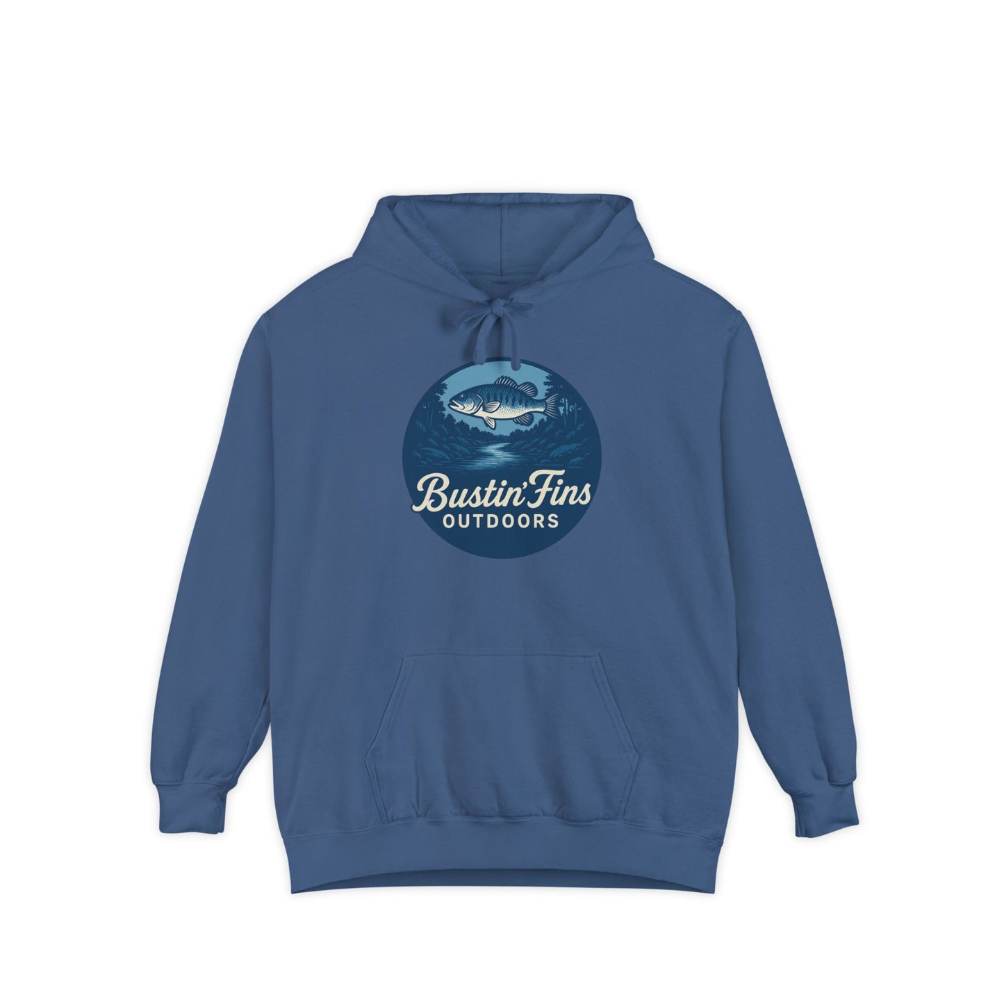 Bustin' Fins Outdoors Hoodie