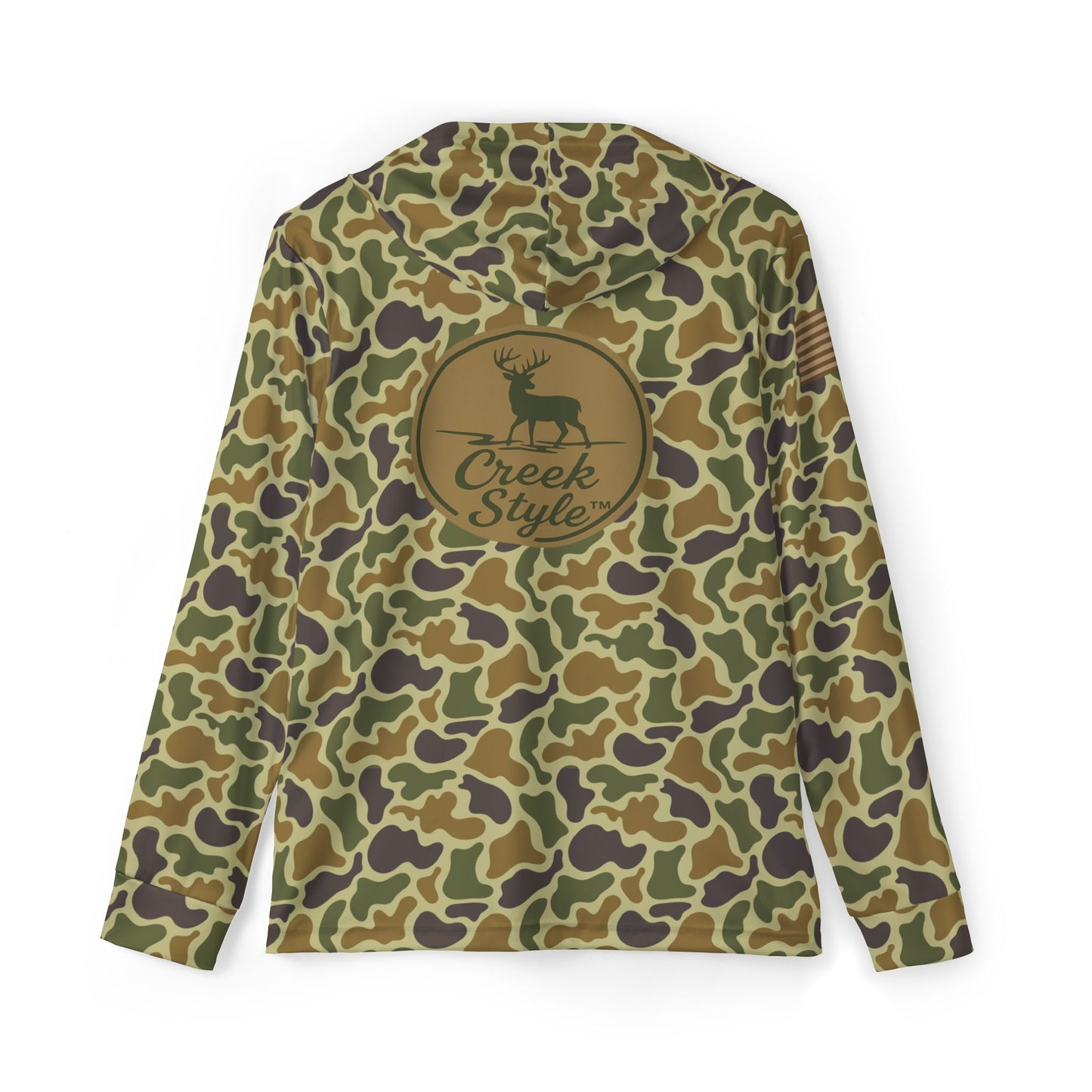 Creek Style™  "Creek Buck" Men's Camo Sports Hoodie