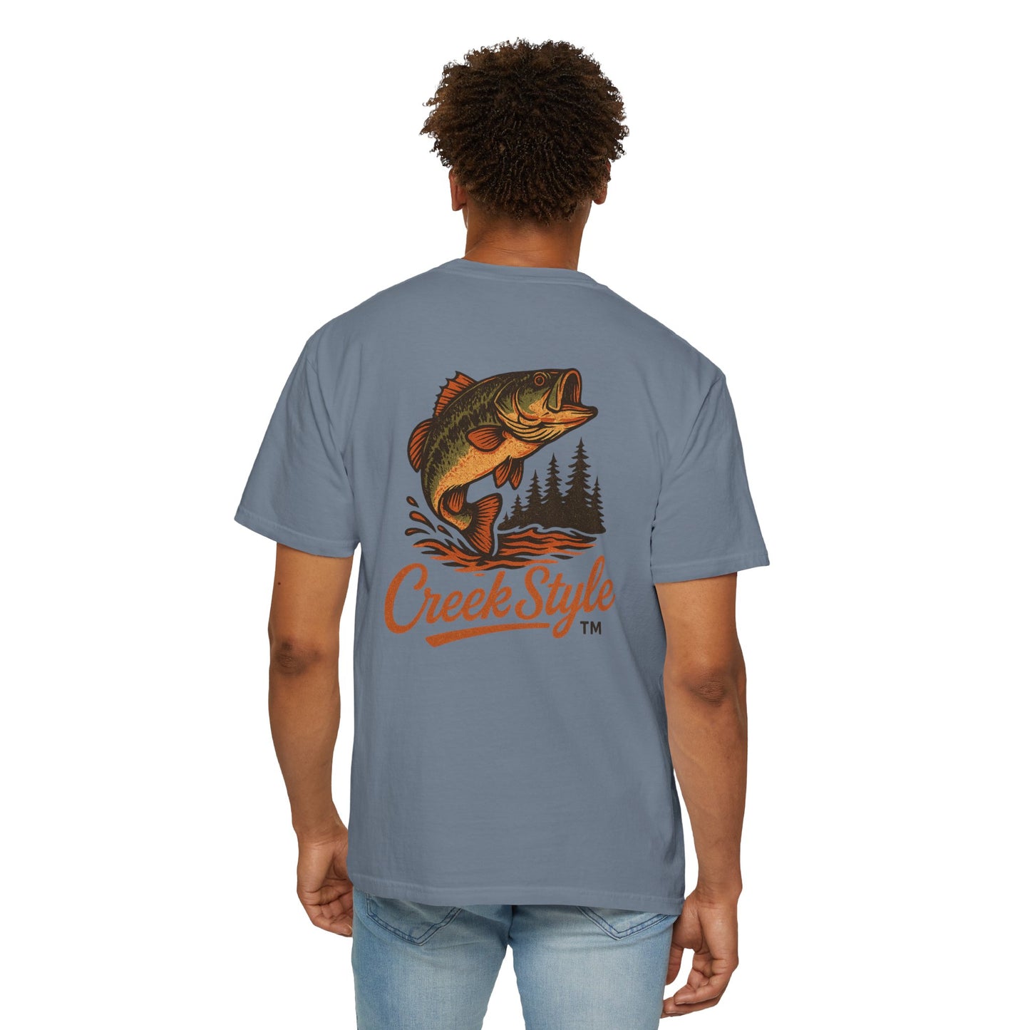 Creek Style™  "Leaping Bass"  Unisex T-Shirt