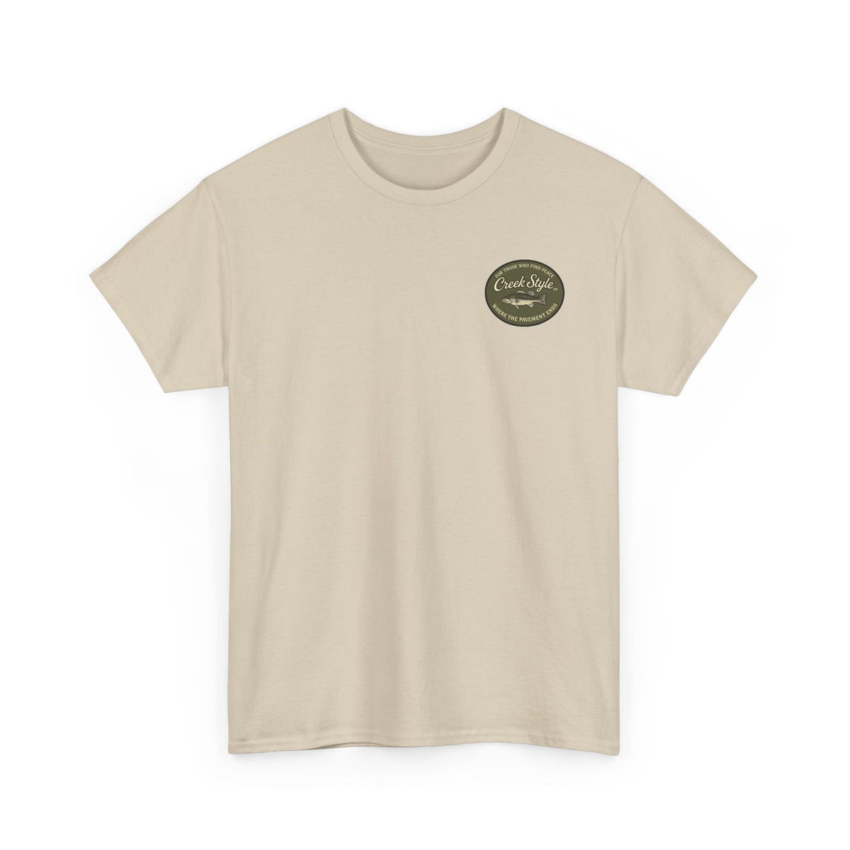 Creek Style™ – Where the Pavement Ends Tee