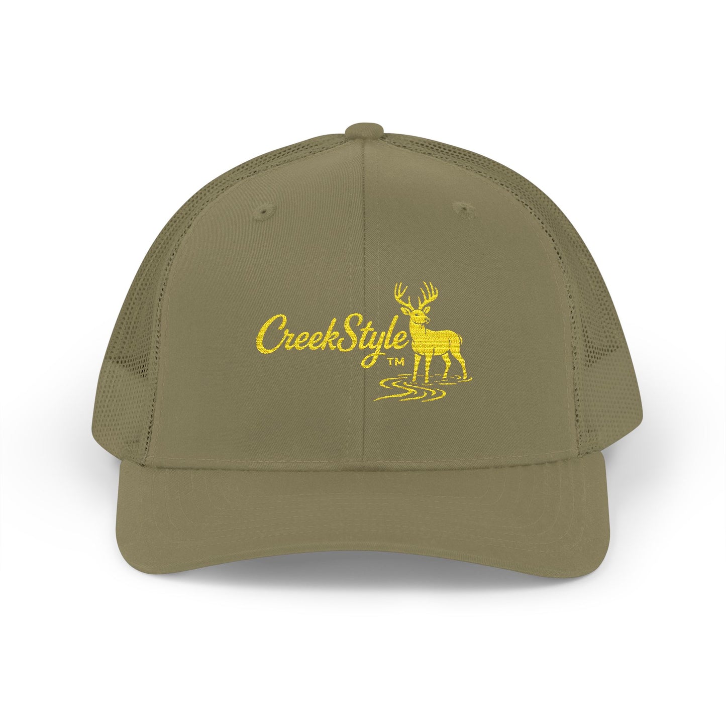 Creek Style™  Embroidered Snapback Trucker Cap