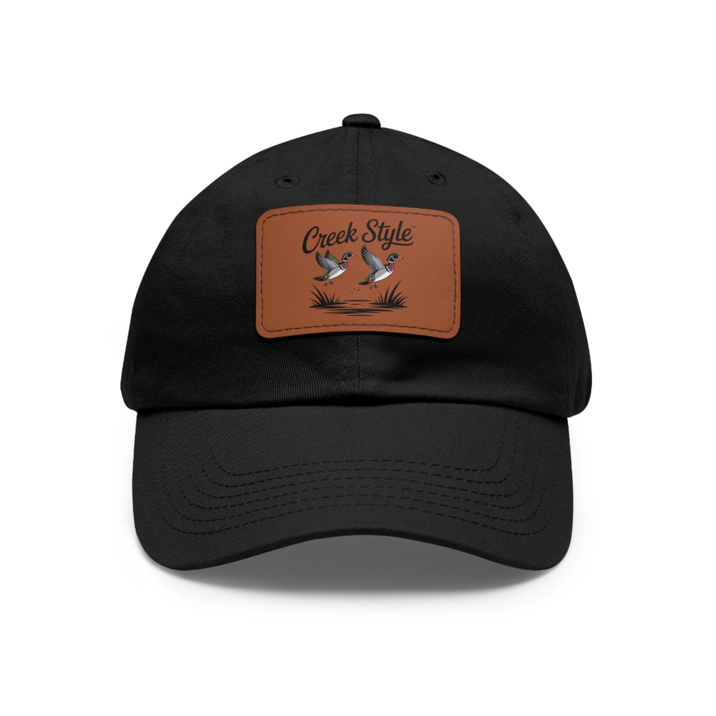 Creek Style™  "Wood Duck" Hat with Leather Patch