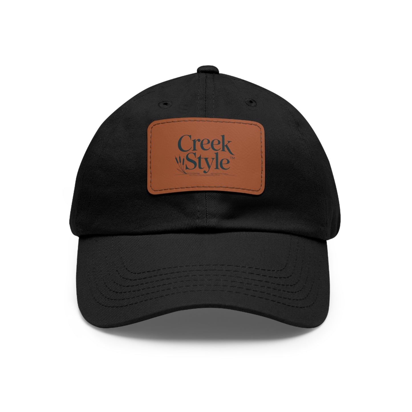 Creek Style™ "Cattail" Hat with Leather Patch