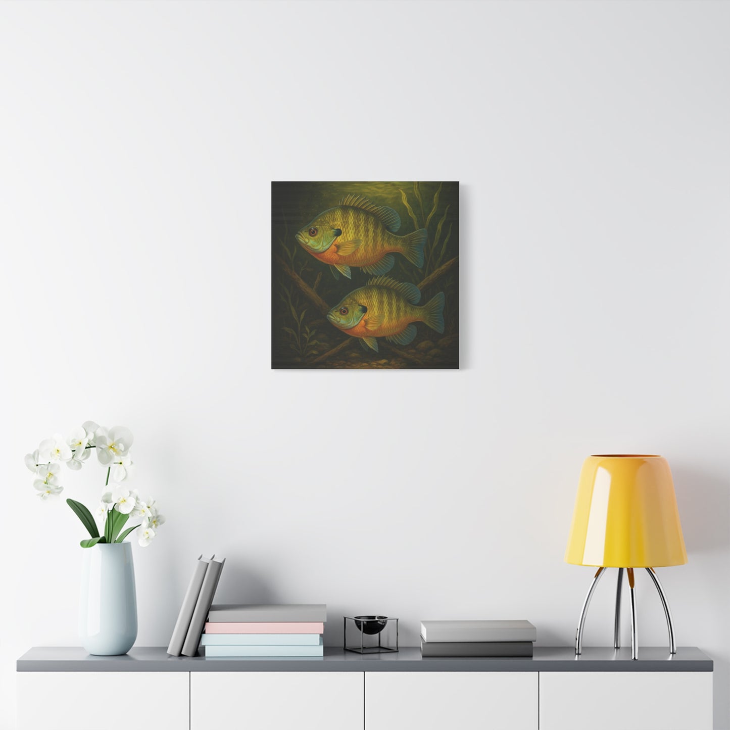 Creek Style™ Fishing Themed Matte Canvas Wall Art
