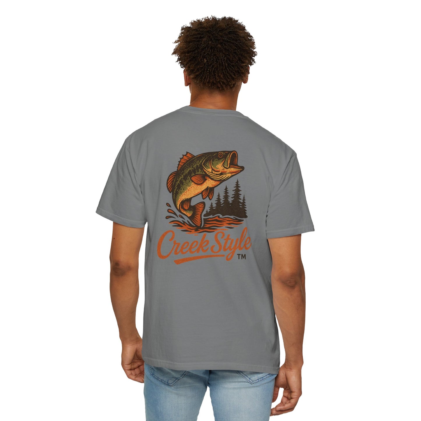 Creek Style™  "Leaping Bass"  Unisex T-Shirt