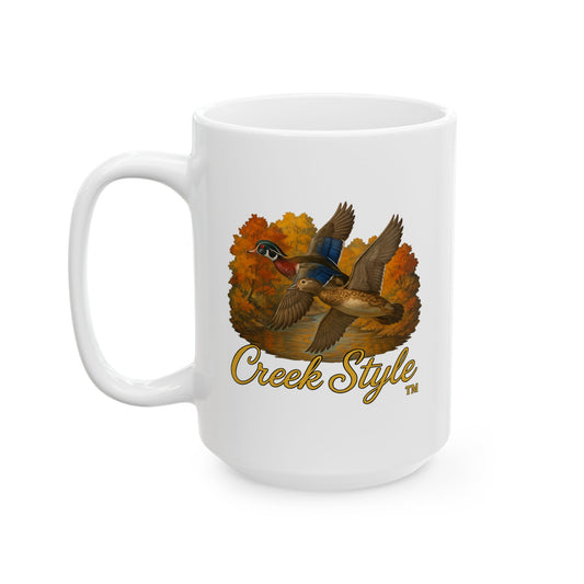 Creek Style™  "Creek Duck" Fall Vibes Coffee Mug