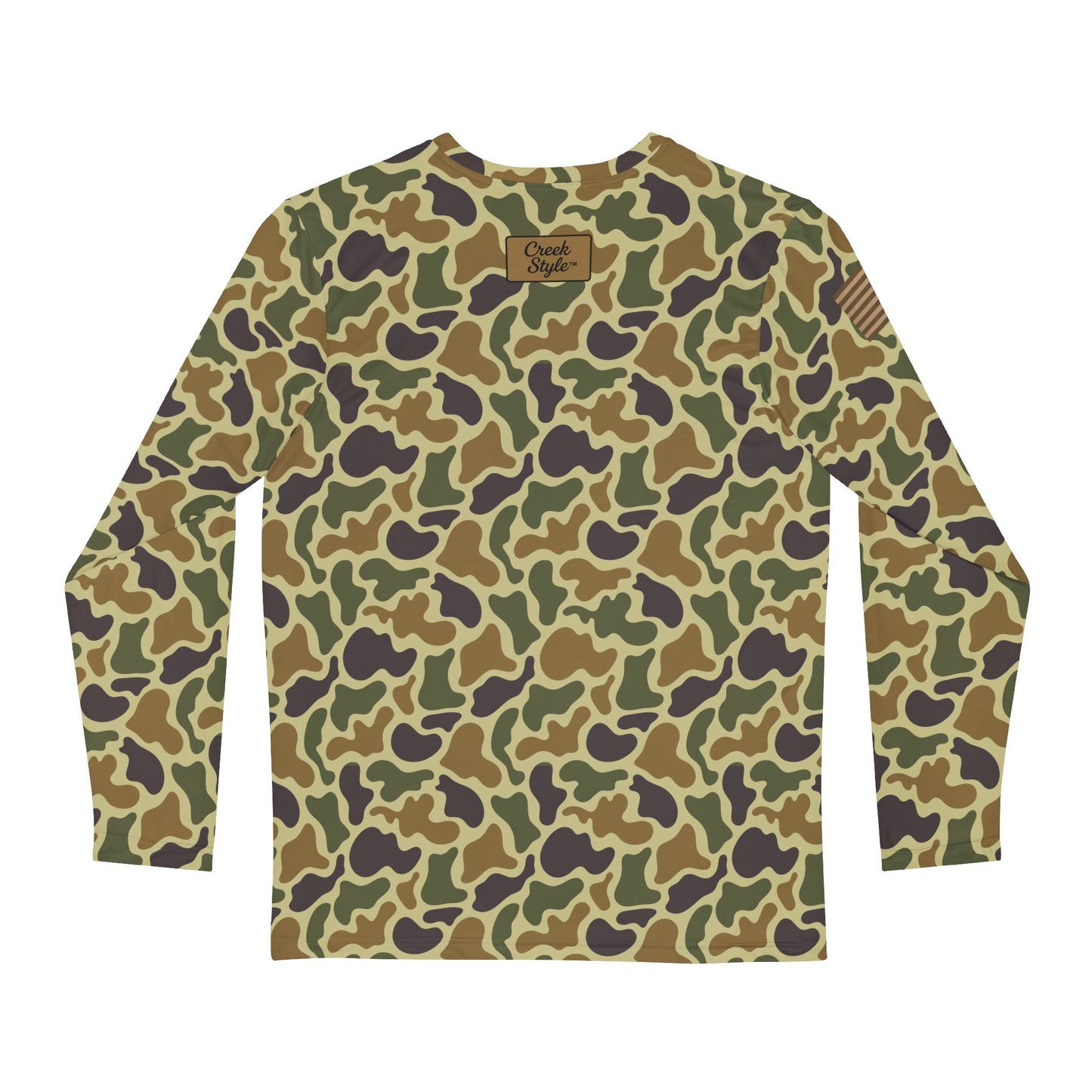 Creek Style™ Men's Camouflage Long Sleeve Shirt