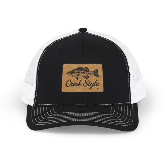 Creek Style™  "Tallapoosa Bass" Embroidered Cap