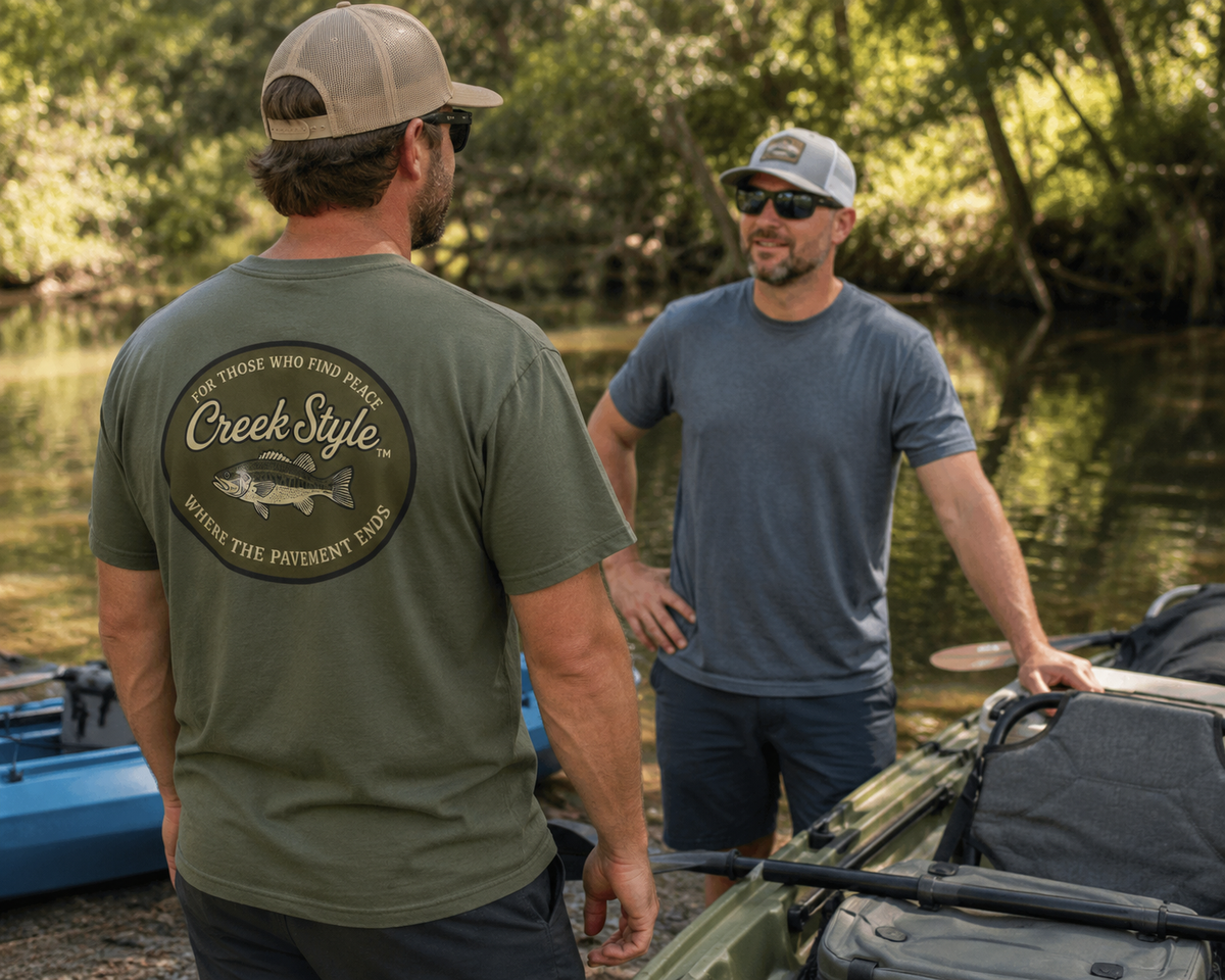 Creek Style™  "Creek Bass Logo" Unisex T-shirt
