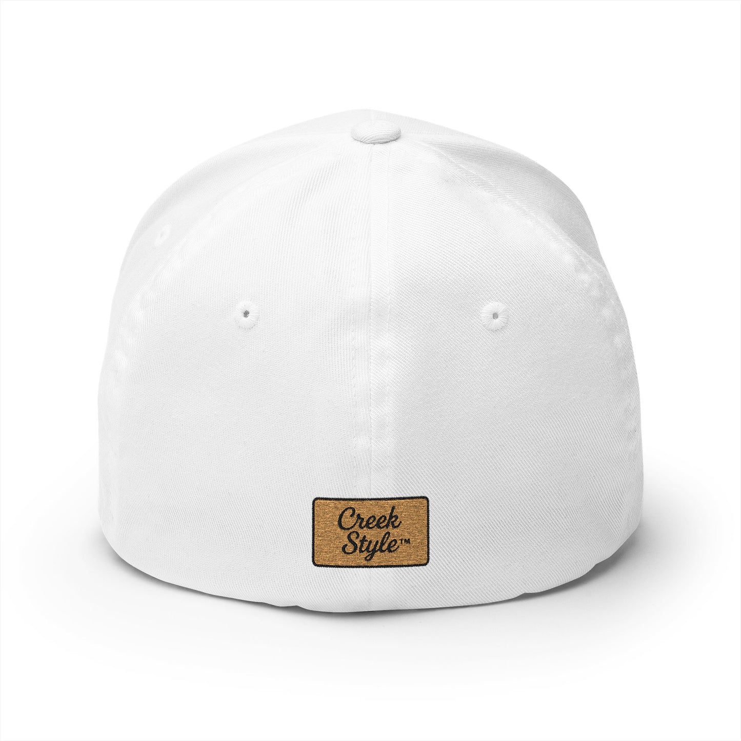 Creek Style™ "Christian American"  Embroidered Closed-Back Cap