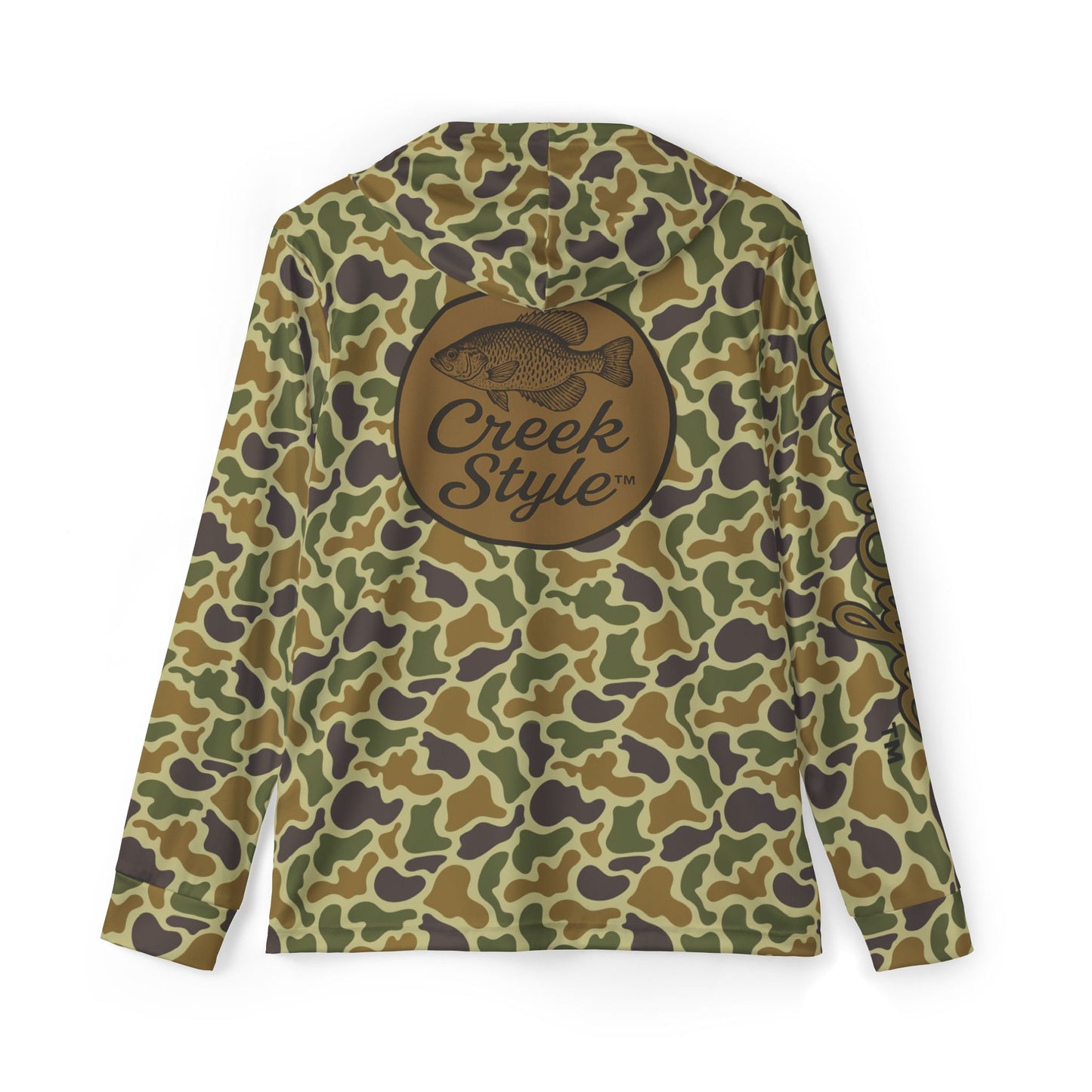 Creek Style™  "Crappie" Camouflage Men's Sports  Hoodie