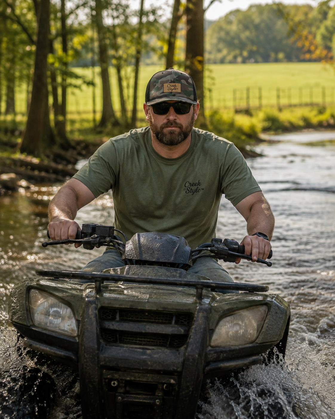 Creek Style™ Camouflage Trucker Hat