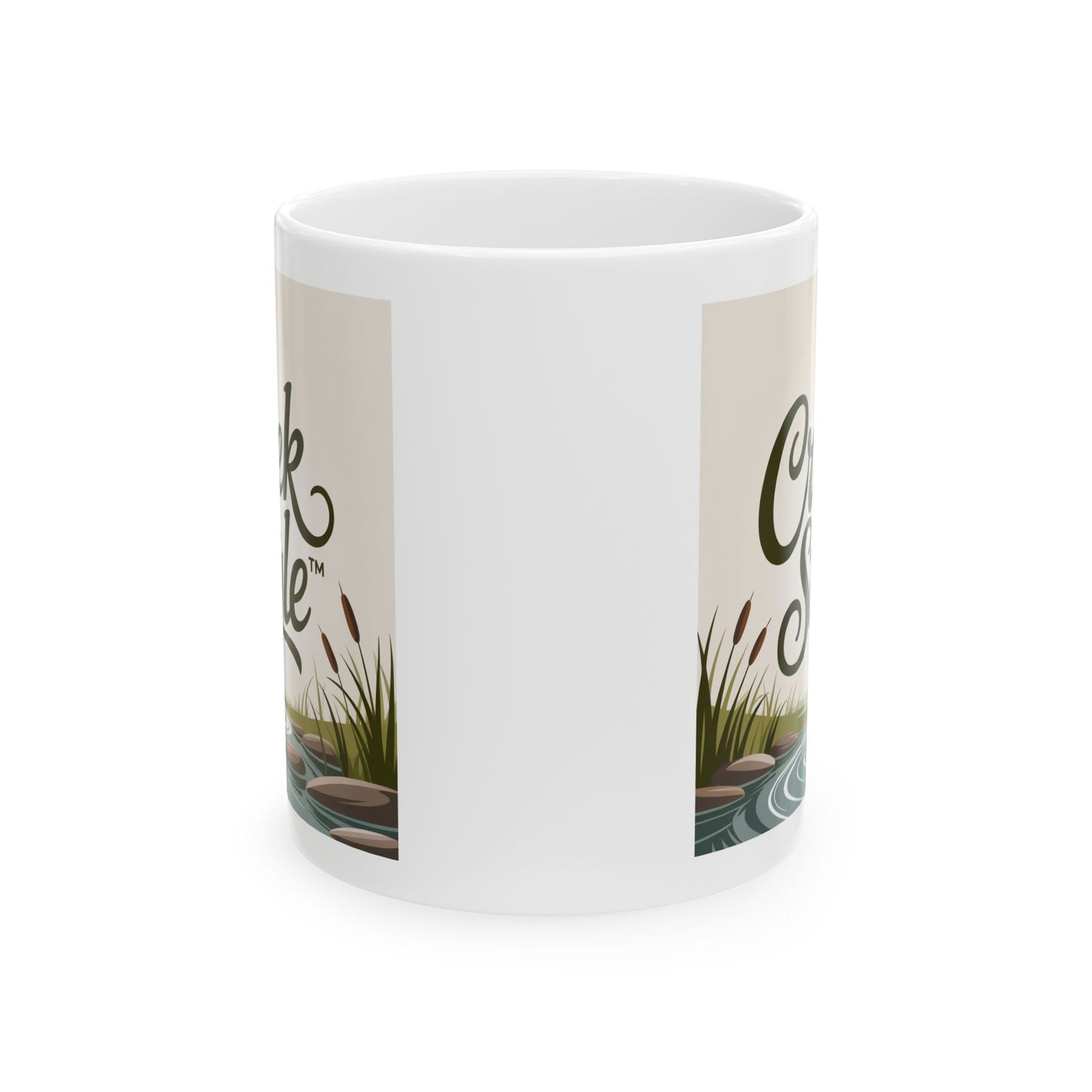 Creek Style™  "Peaceful Stream" Ceramic Mug