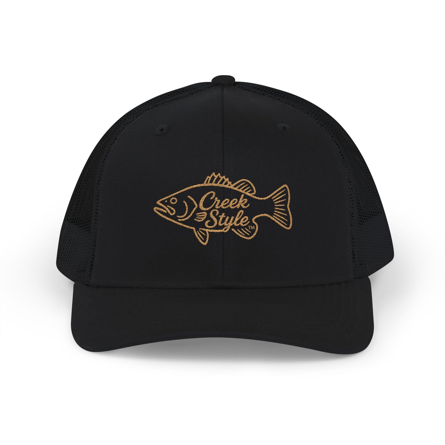 Creek Style™  "Black Bass" Embroidered Richardson.