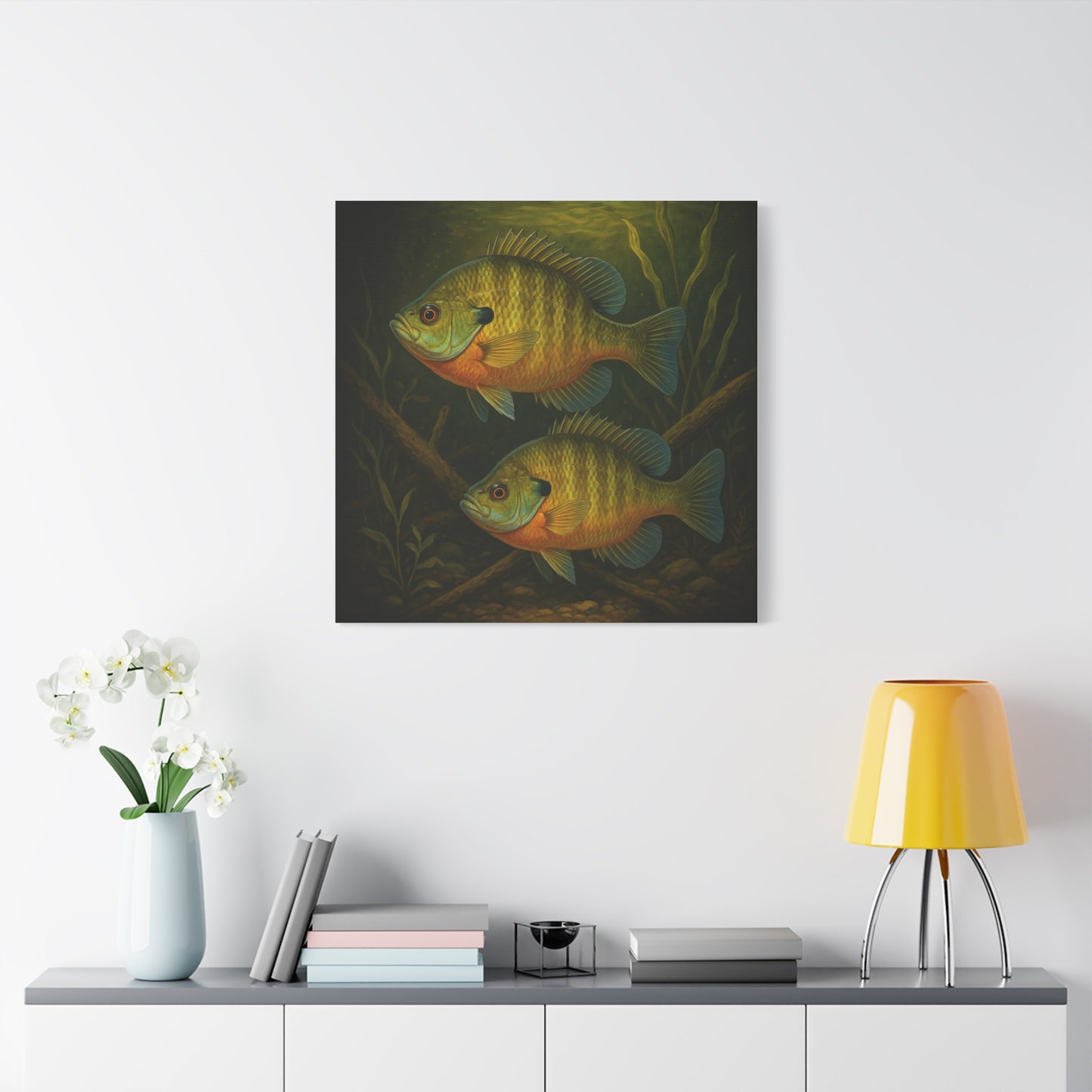 Creek Style™ Fishing Themed Matte Canvas Wall Art