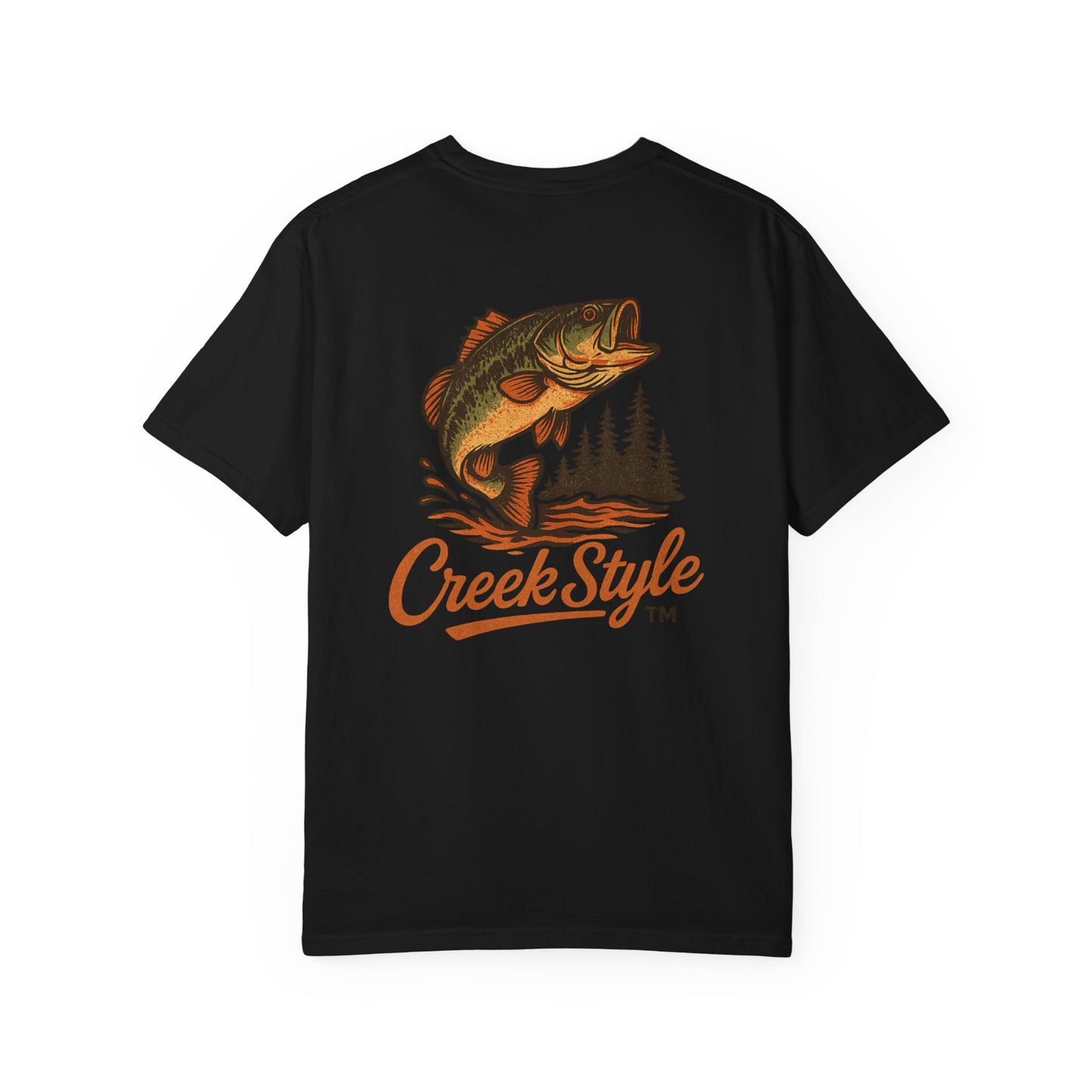 Creek Style™  "Leaping Bass"  Unisex T-Shirt