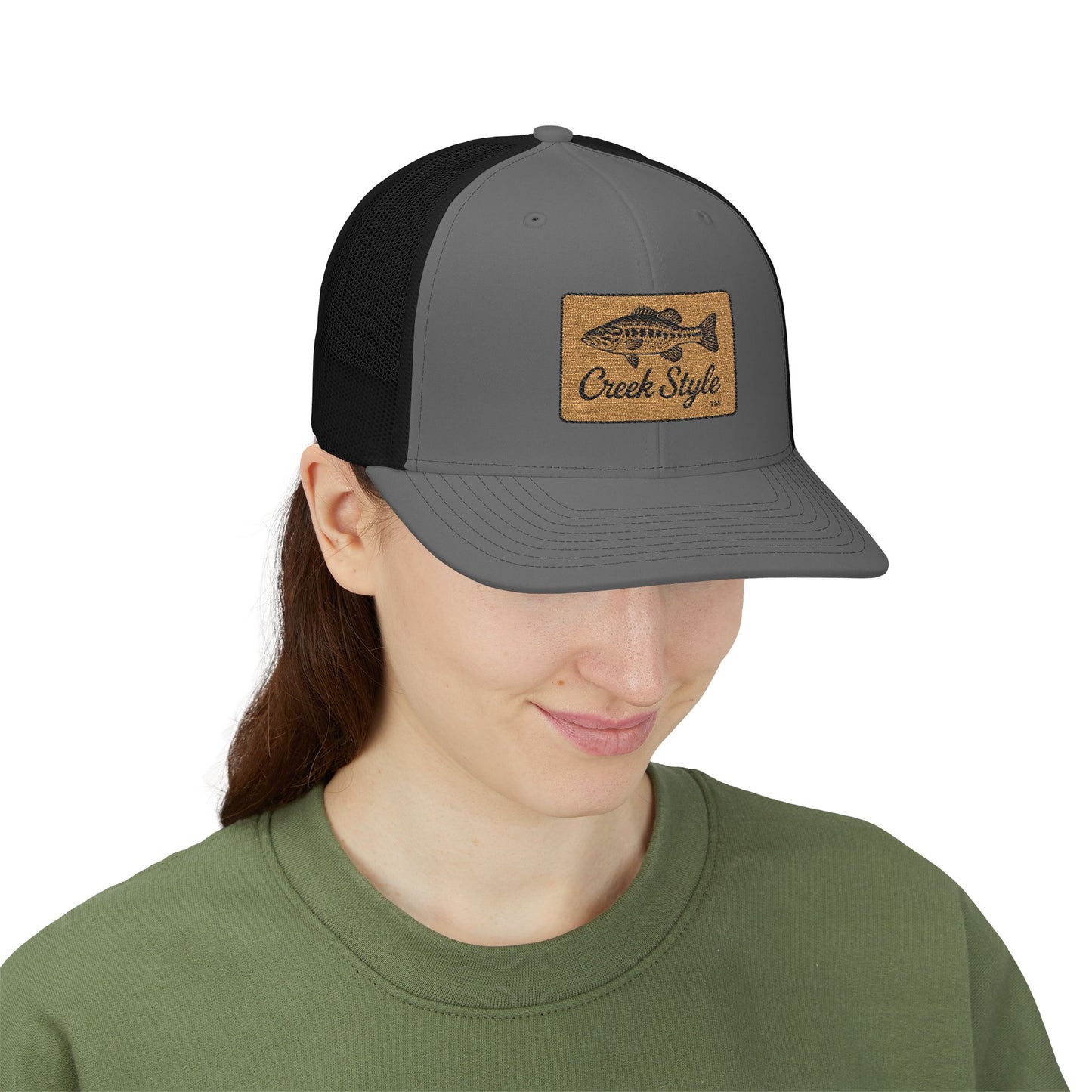 Creek Style™  "Tallapoosa Bass" Embroidered Cap