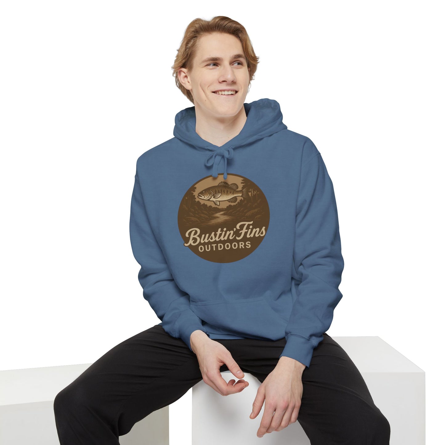 Bustin Fins Outdoors Hoodie