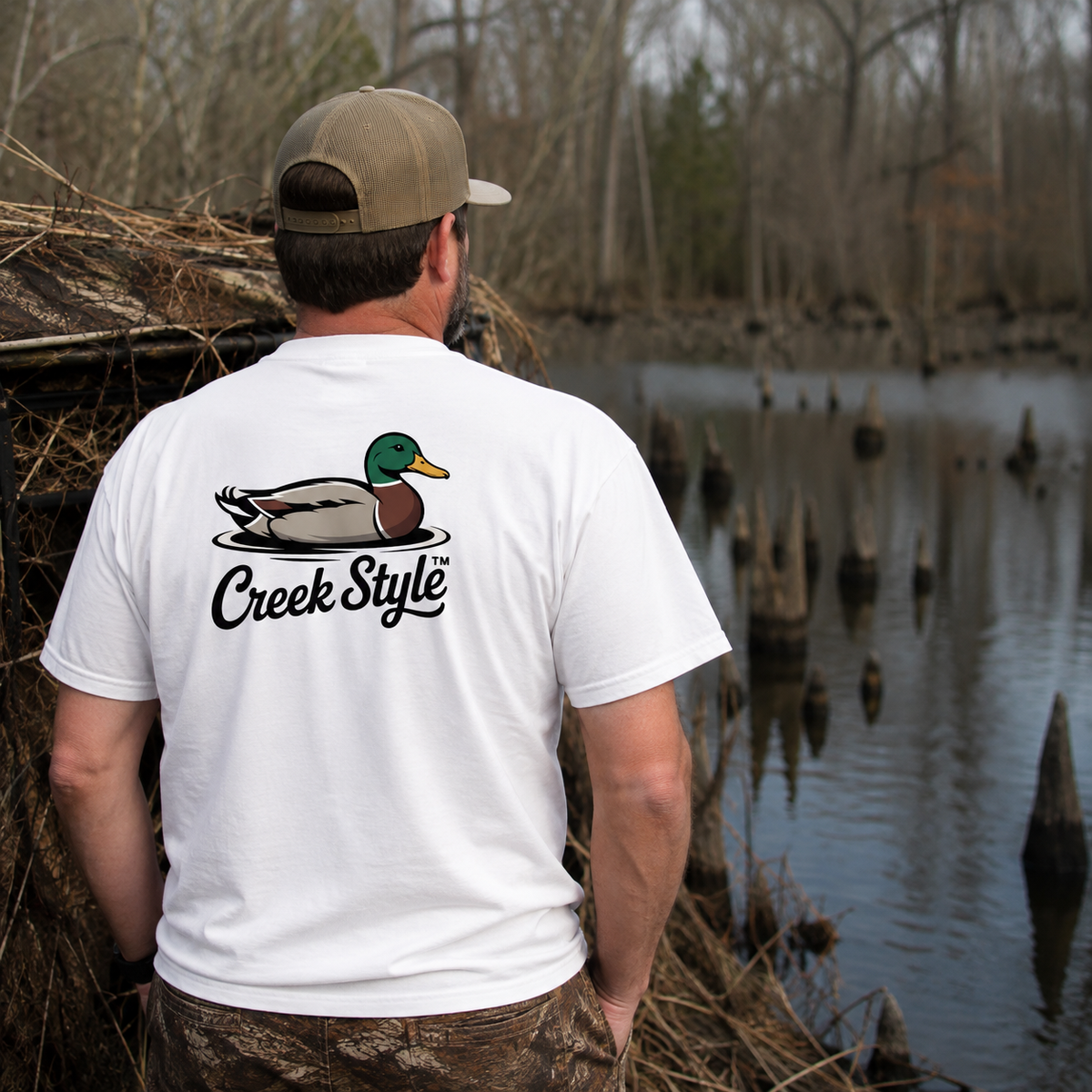 Creek Style™ "Creek Duck" T-shirt