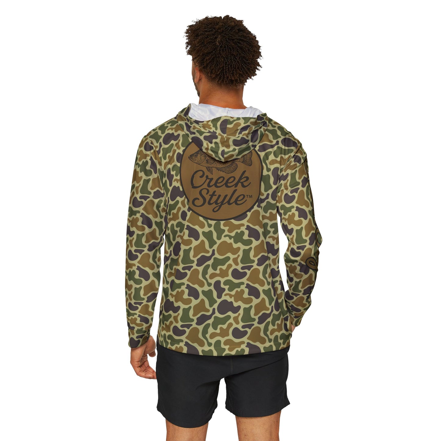 Creek Style™  "Crappie" Camouflage Men's Sports  Hoodie