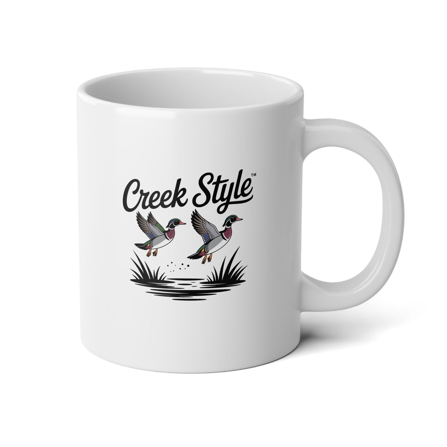 Creek Style™ "wood duck"  20oz mug