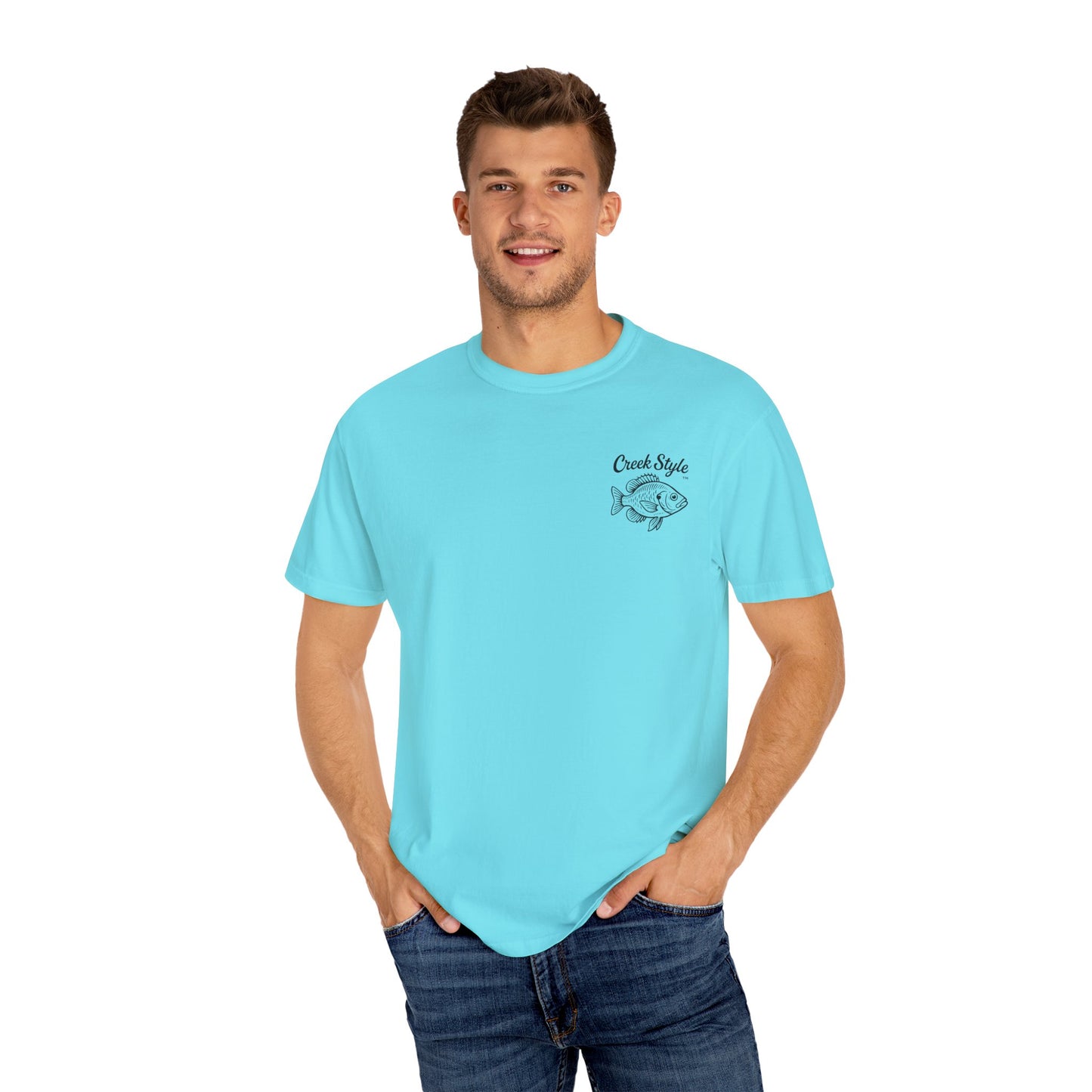 Creek Style™  "Bluegill" Garment-Dyed T-shirt