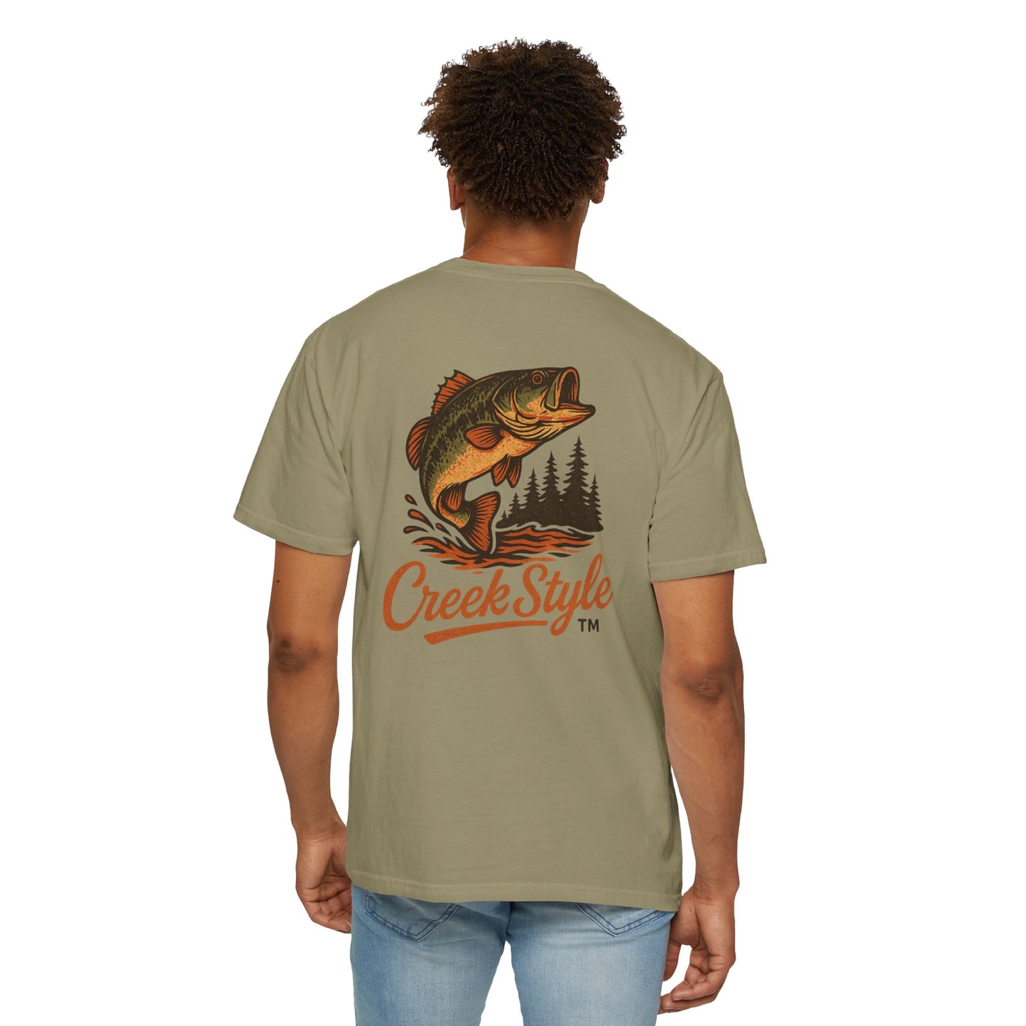 Creek Style™  "Leaping Bass"  Unisex T-Shirt