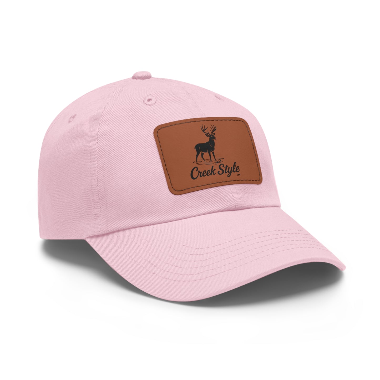 Creek Style™  "Creek Buck" Hat with leather patch.