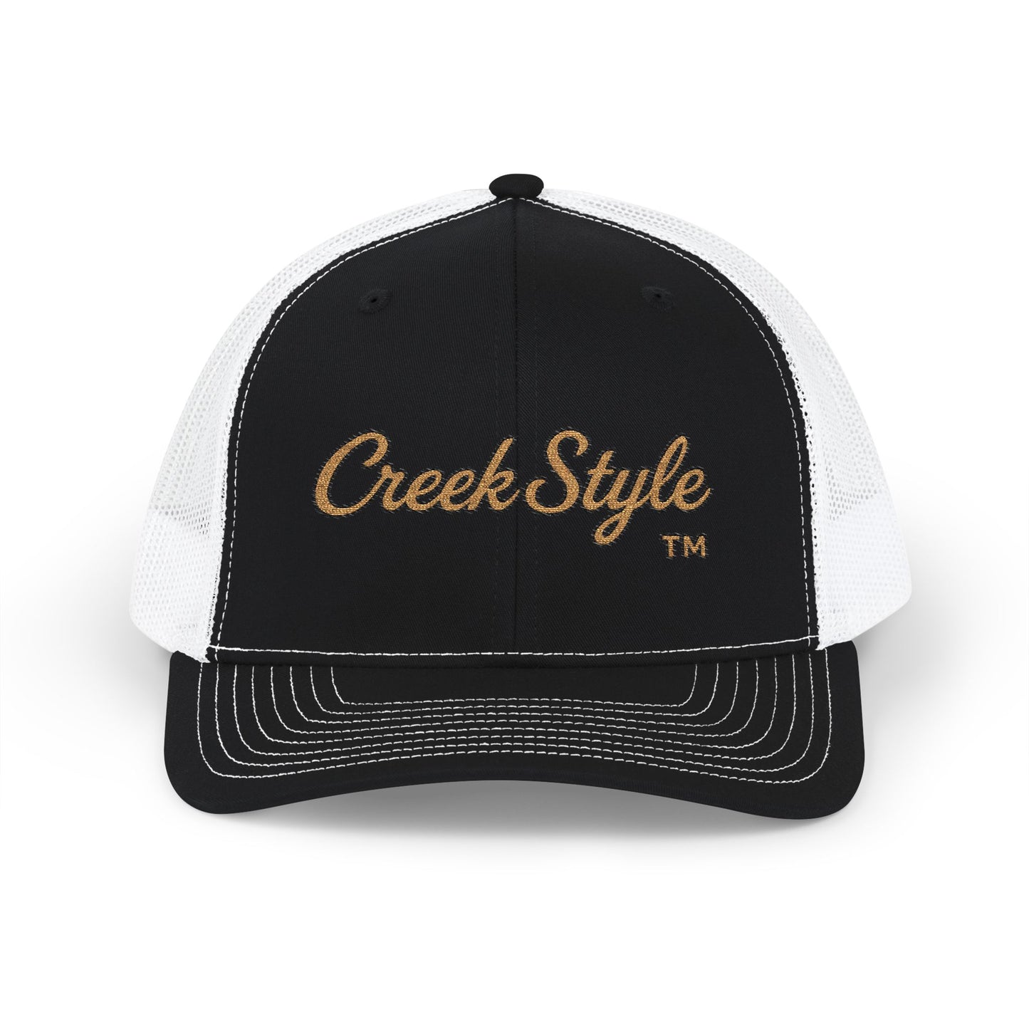 Creek Style™  Embroidered Snapback Trucker Cap