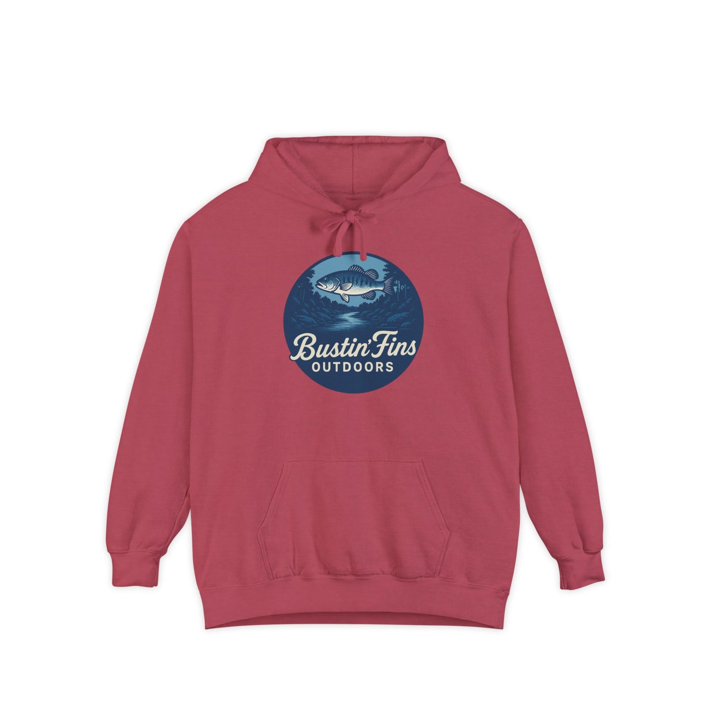 Bustin' Fins Outdoors Hoodie
