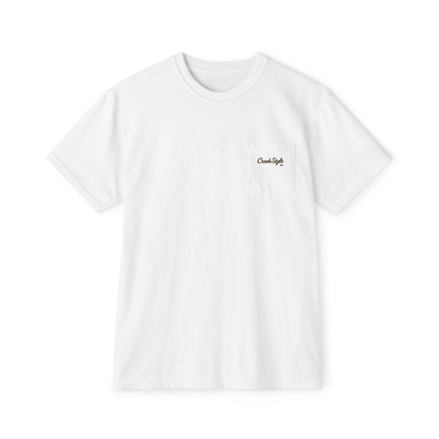 Creek Style™ "Baptized in Creek Water" Pocket T-Shirt