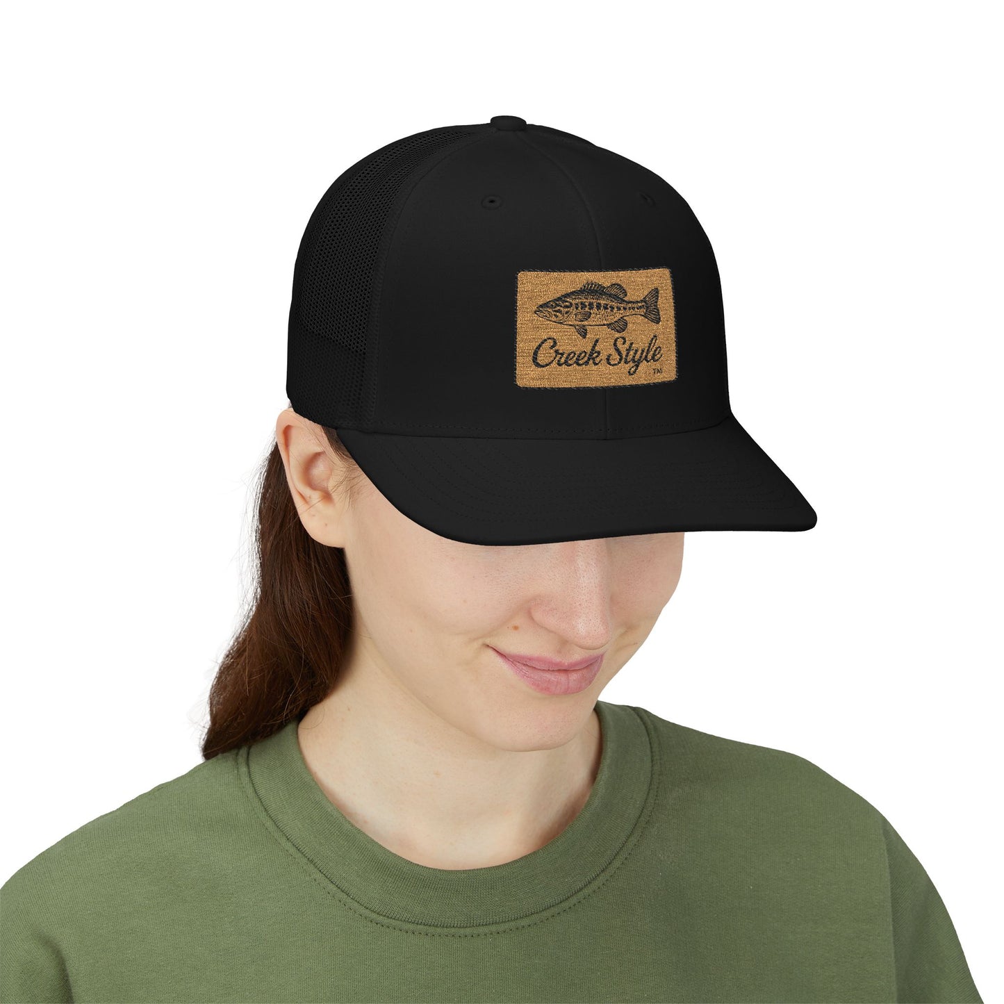 Creek Style™  "Tallapoosa Bass" Embroidered Cap