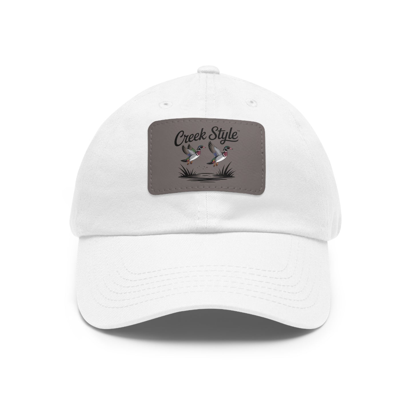 Creek Style™  "Wood Duck" Hat with Leather Patch