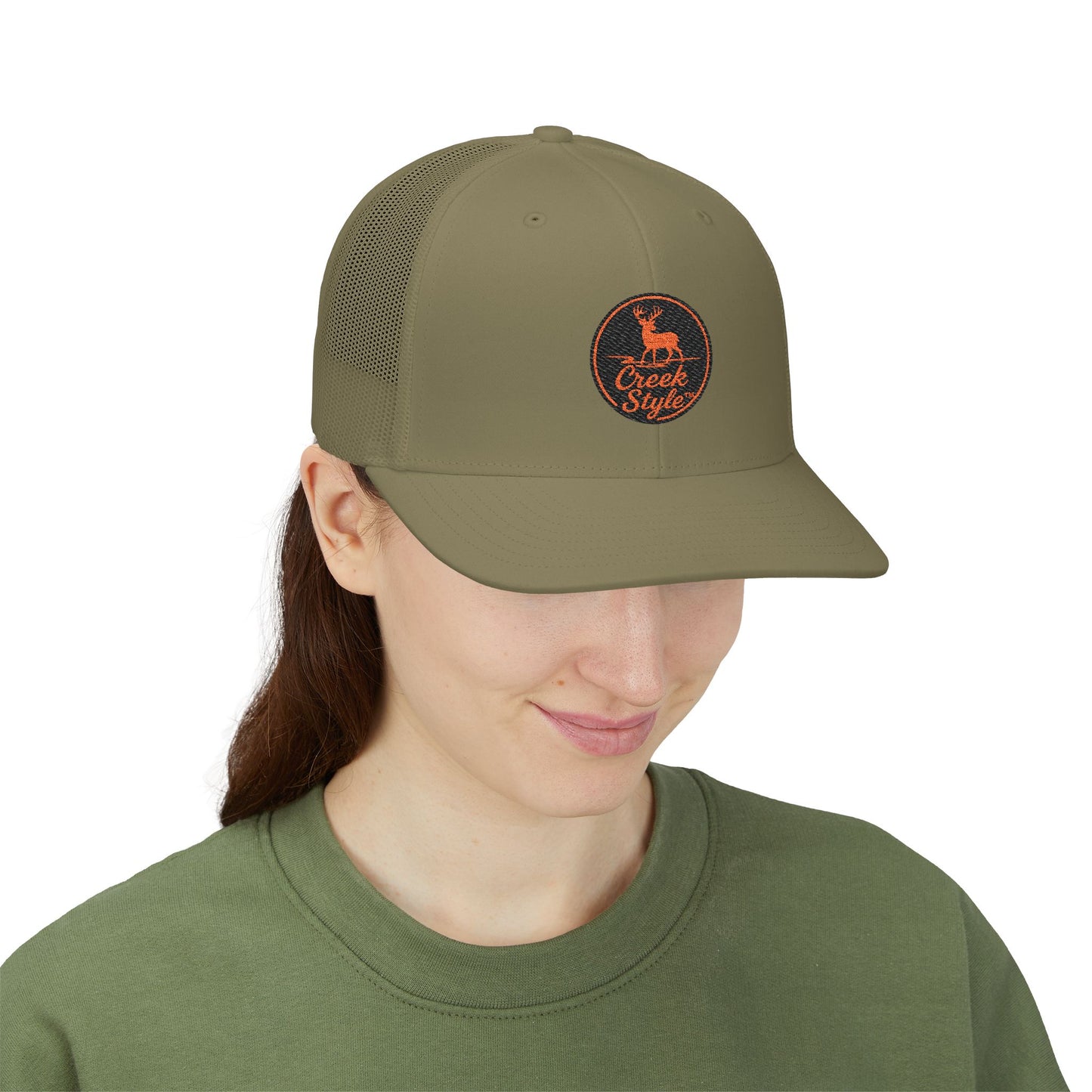 Creek Style™ "Creek Buck" Embroidered Trucker Cap